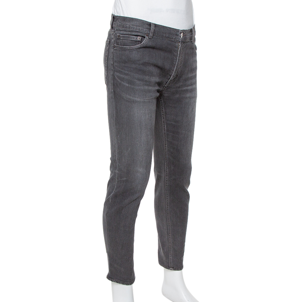 

Balenciaga Black Stretch Denim Slim Fit Jeans