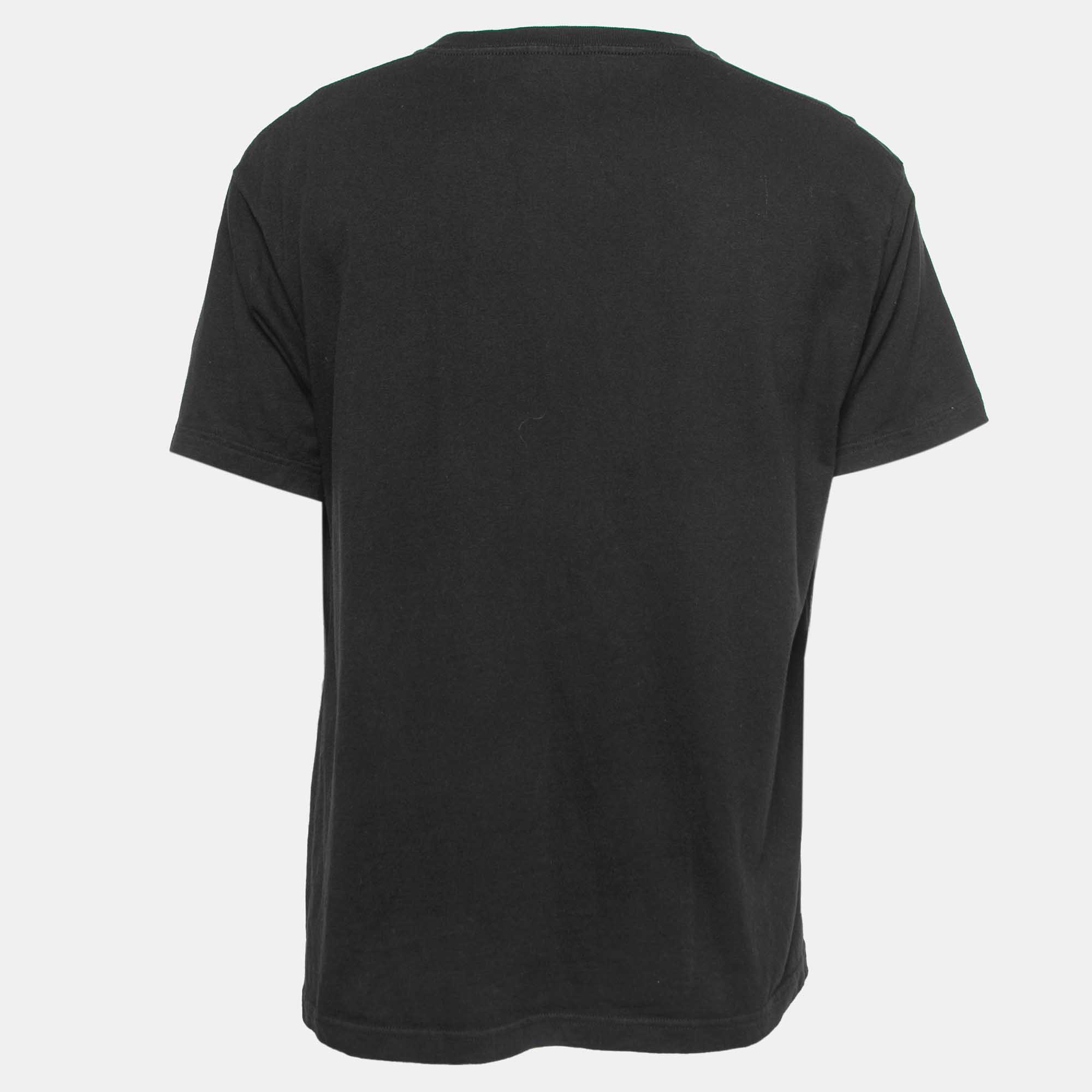 

Balenciaga Black Logo Print T-Shirt