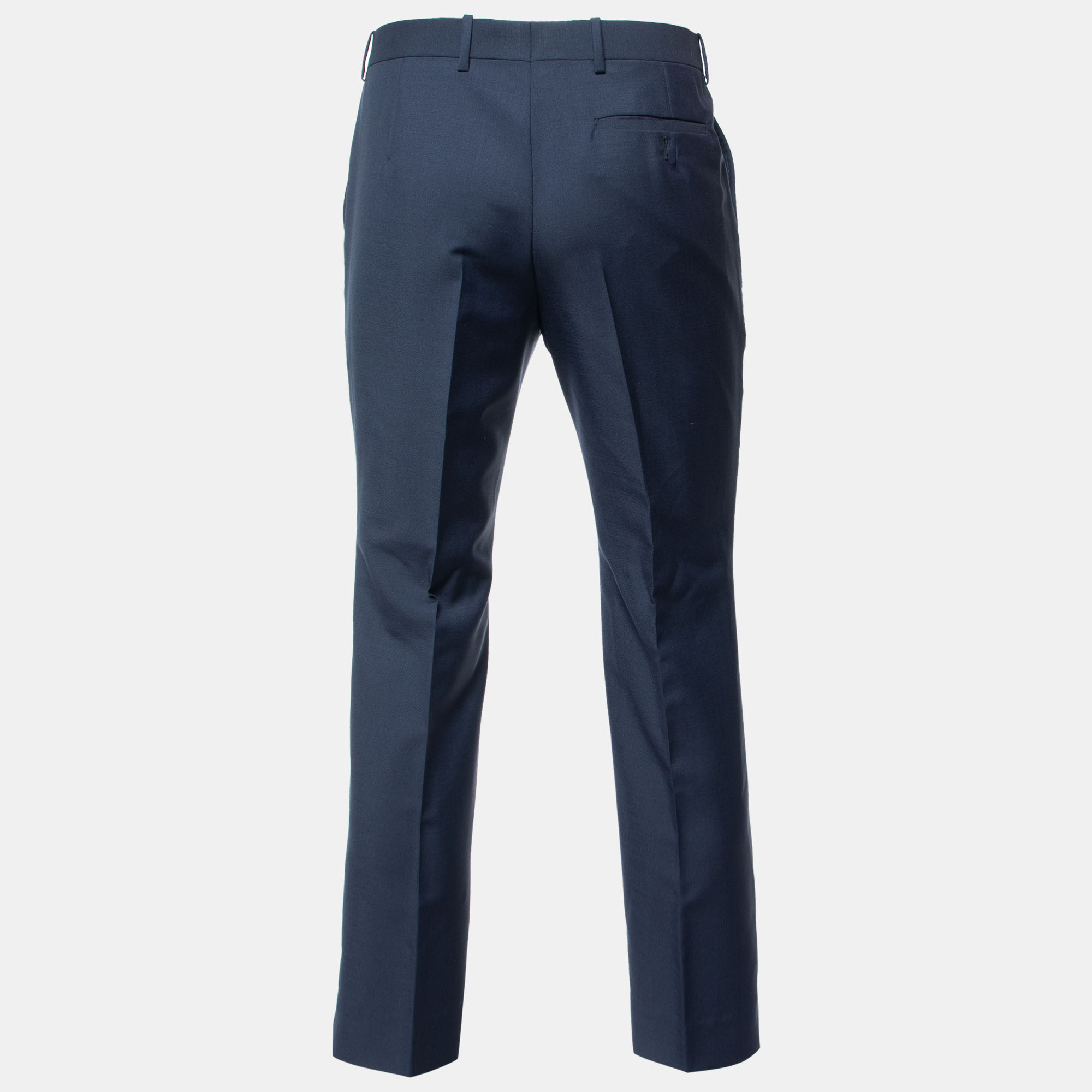 

Balenciaga Navy Blue Wool Tailored Trousers