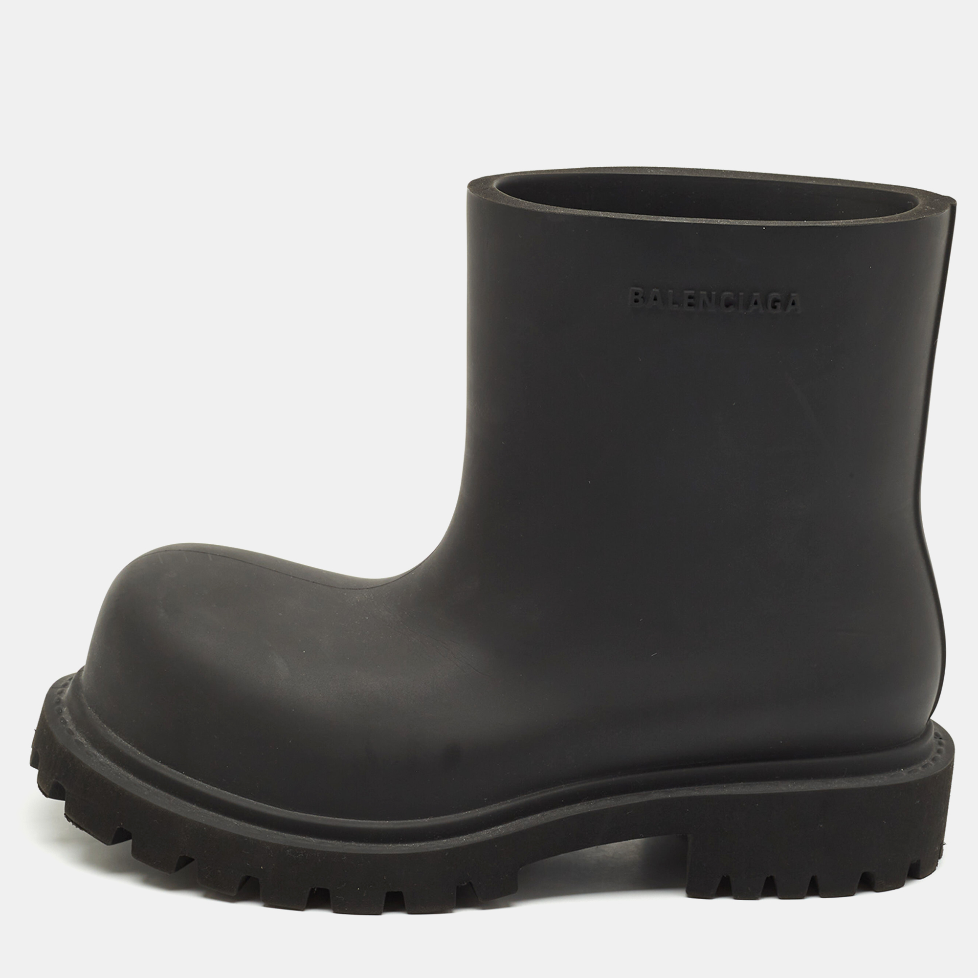 

Balenciaga Black Rubber Steroid Boots Size
