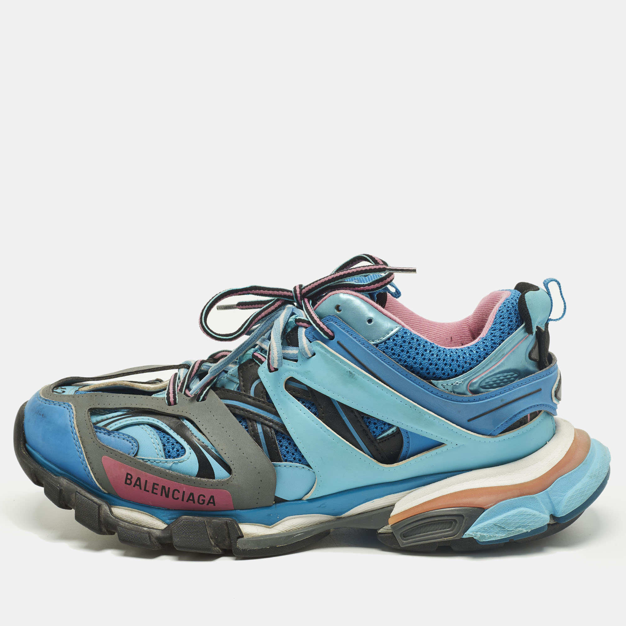 

Balenciaga Track Size  Multicolor Faux Leather and Mesh Low Top Sneakers