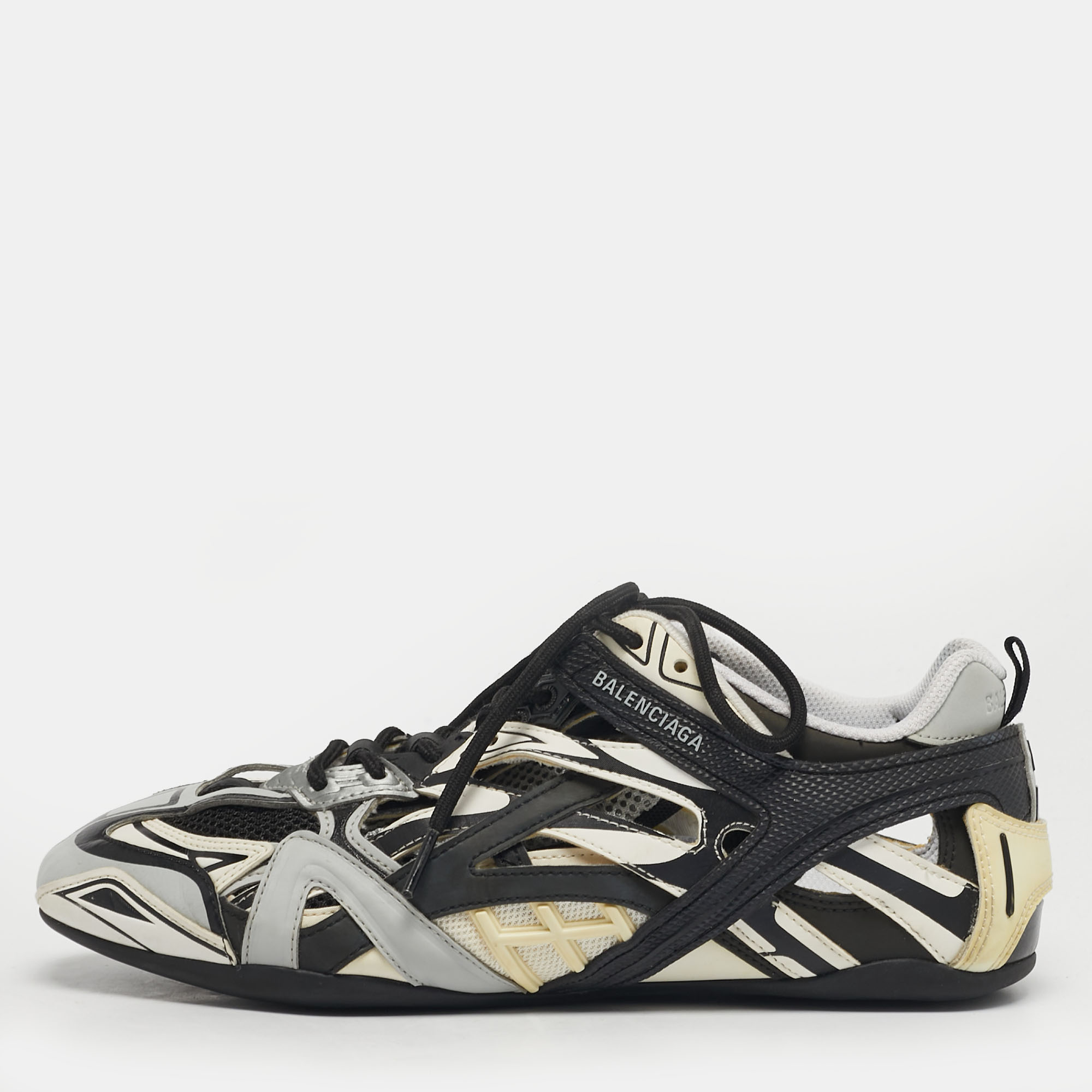 

Balenciaga Drive Size  Multicolor Faux Leather and Mesh Low Top Sneakers