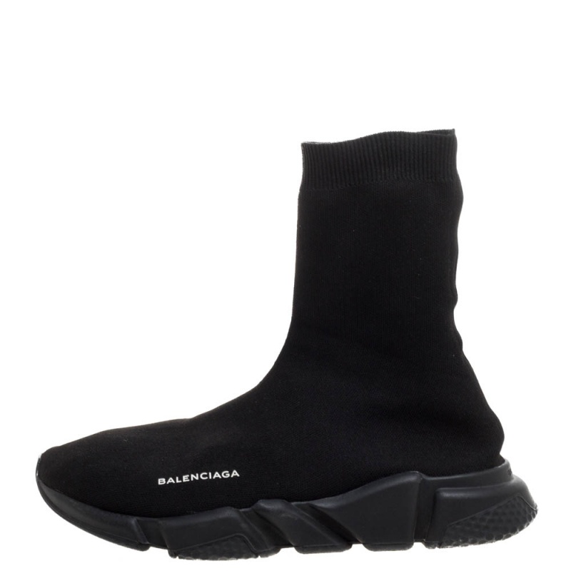 

Balenciaga Black Knit Fabric Sock Design 'Speed' Sneakers Size