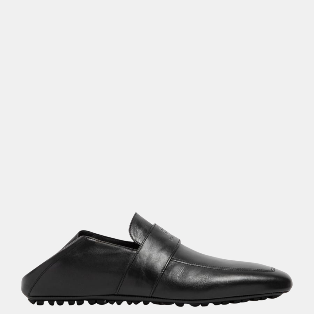 

Balenciaga Black Leather Moccasins Size EU