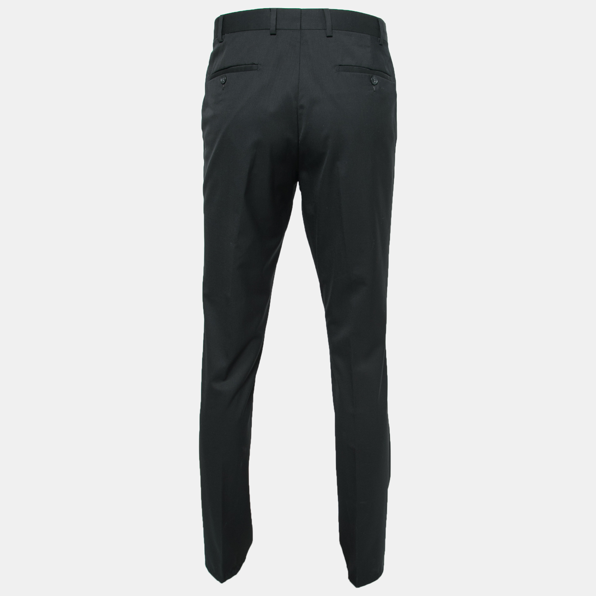 

Balmain Black Wool Tailored Pants