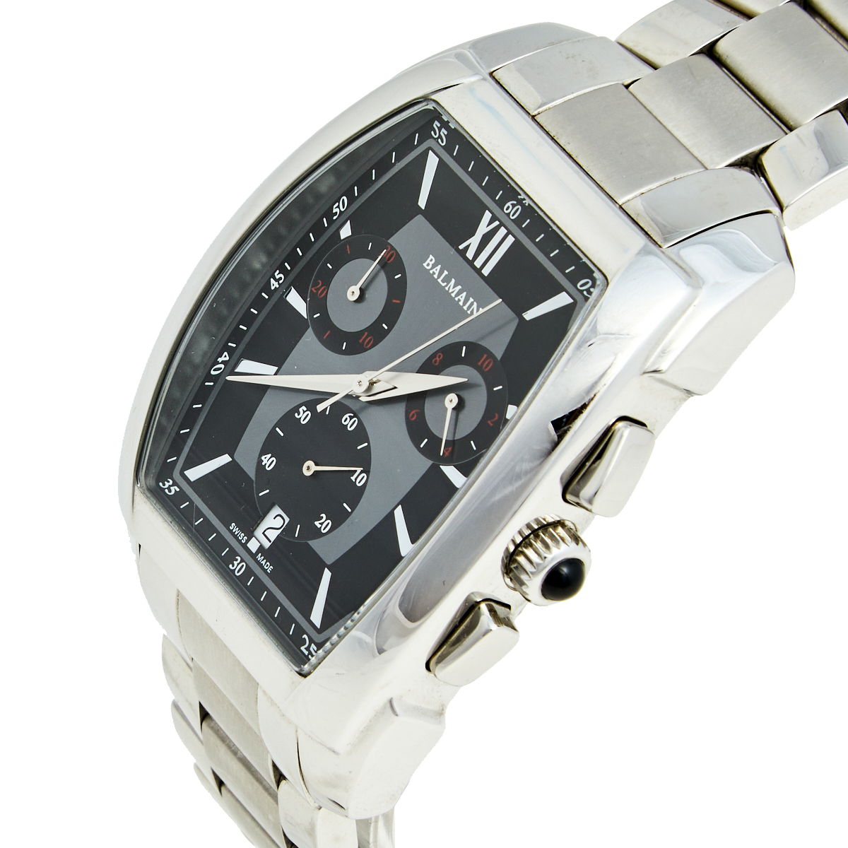 

Balmain Grey Stainless Steel Arcade