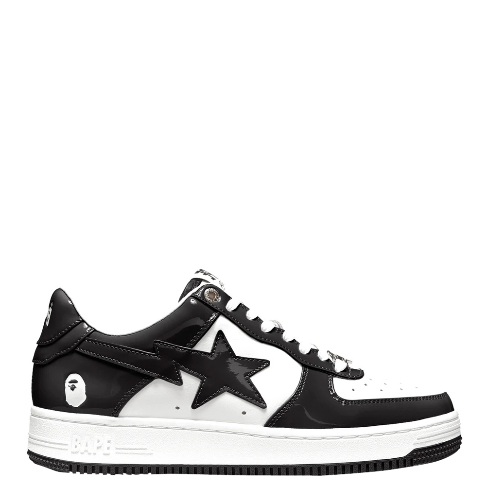 

Bape Bapesta White Black Sta Low Sneakers Size US 9 (EU