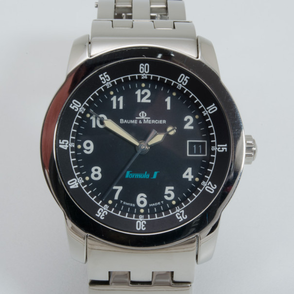 Baume & Mercier Formula S Steel Wristwatch