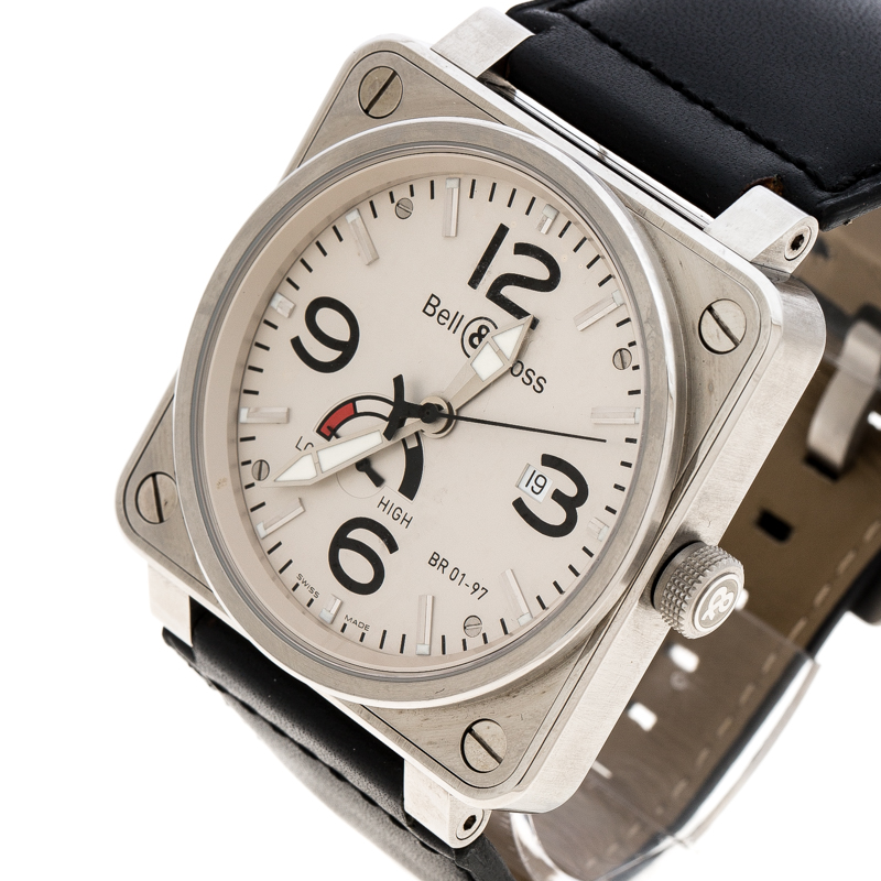 

Bell & Ross White Stainless Steel Aviation BR