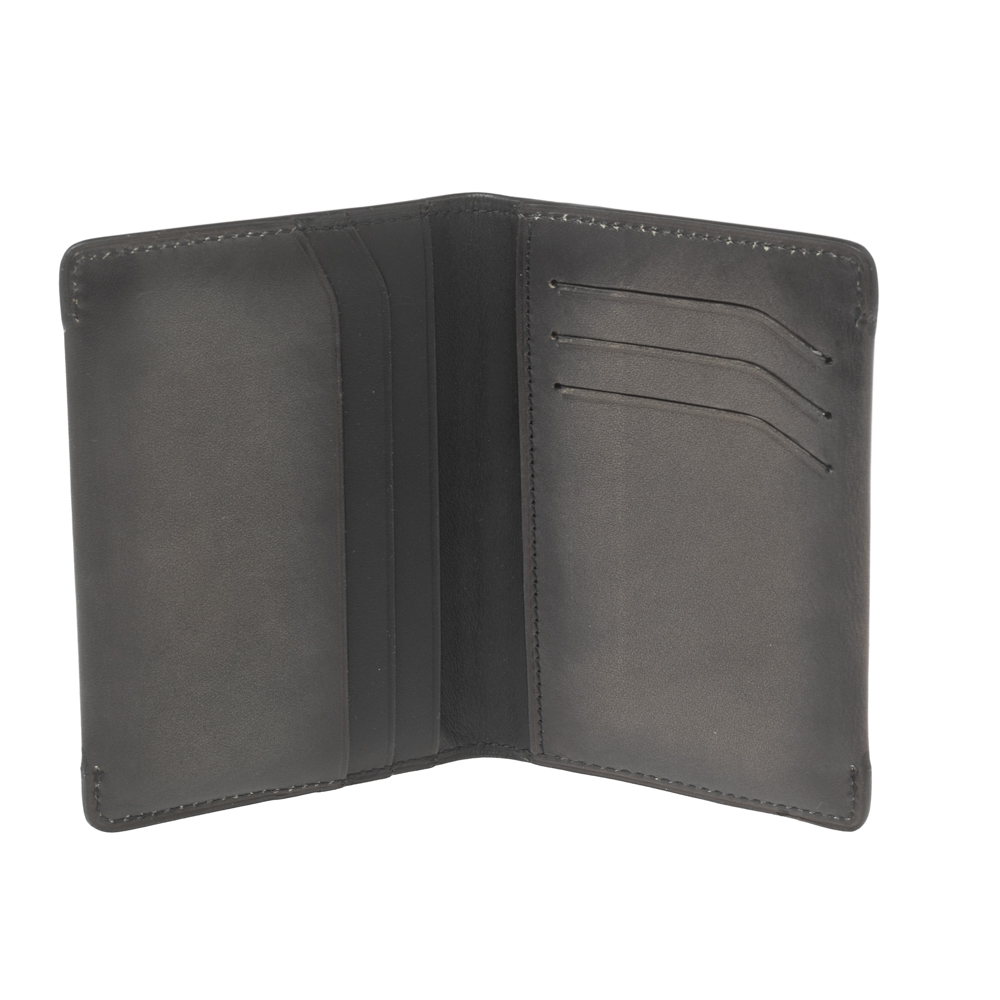 

Berluti Ombre Grey Leather Bifold Card Holder