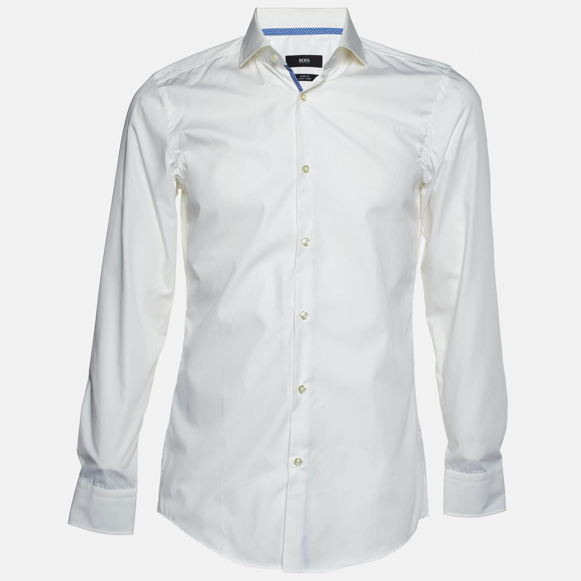 

Boss By Hugo Boss White Cotton Buttoned Up Shirt S