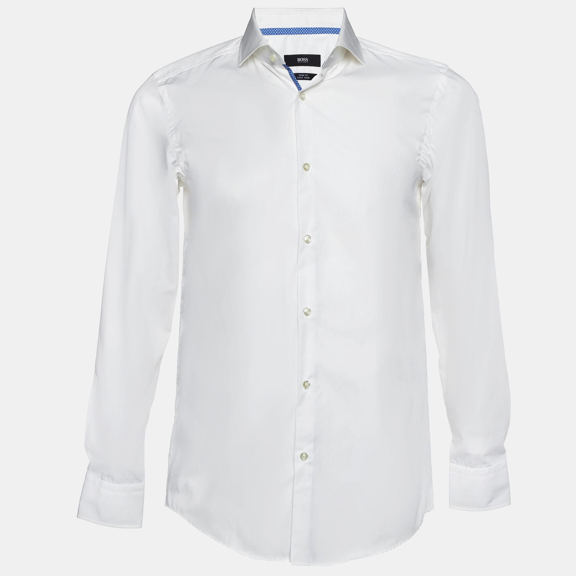 

Boss By Hugo Boss White Cotton Buttoned Up Shirt S