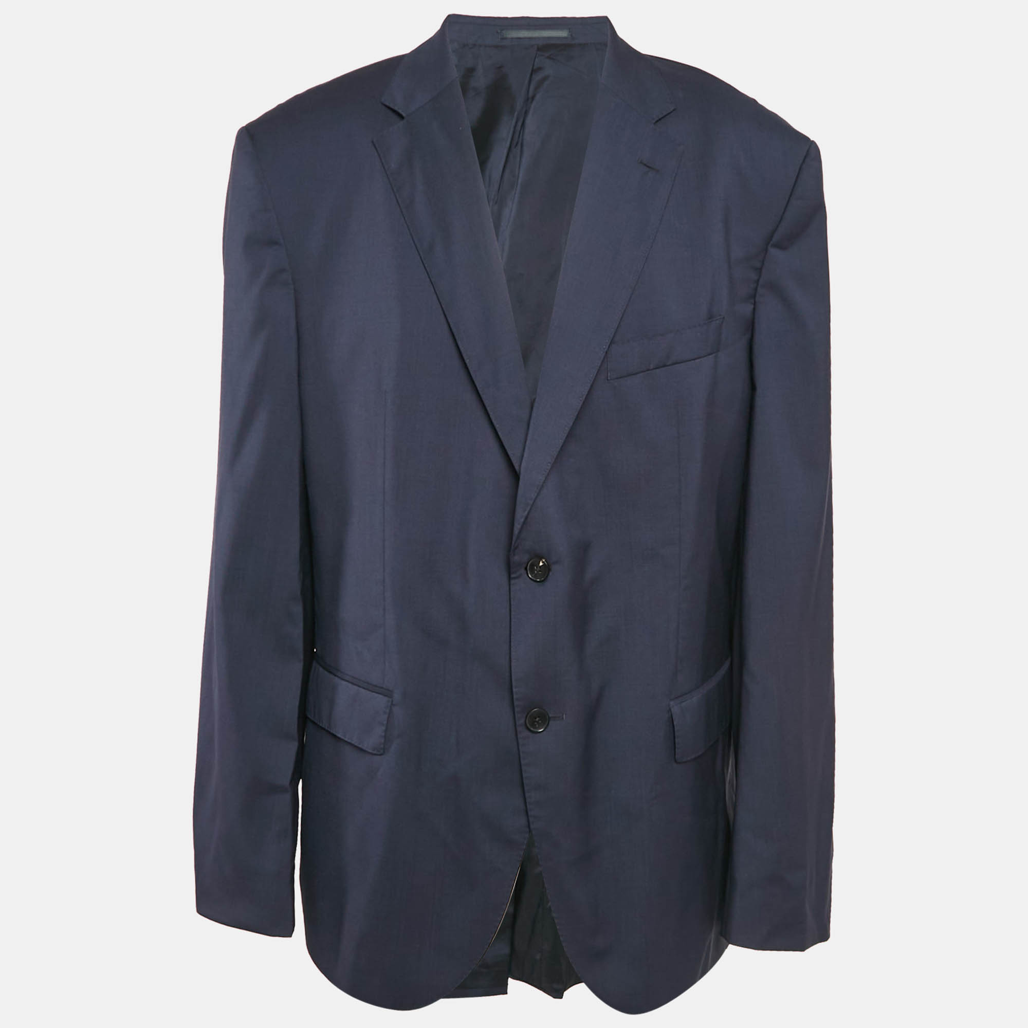 

Boss By Hugo Boss Navy Blue Wool Phoenix Blazer 4XL