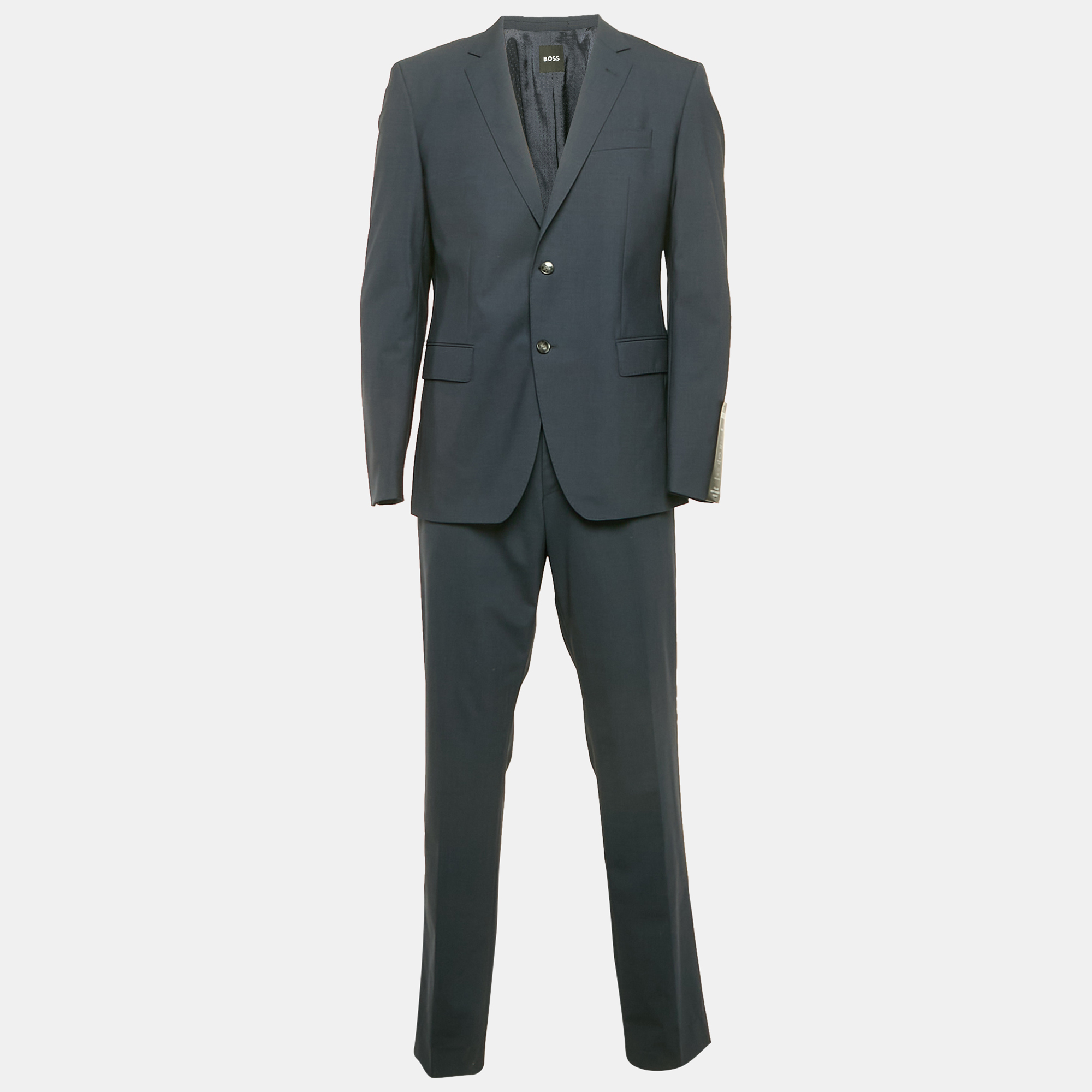 

Boss By Hugo Boss Navy Blue Wool Tailored Suit XL