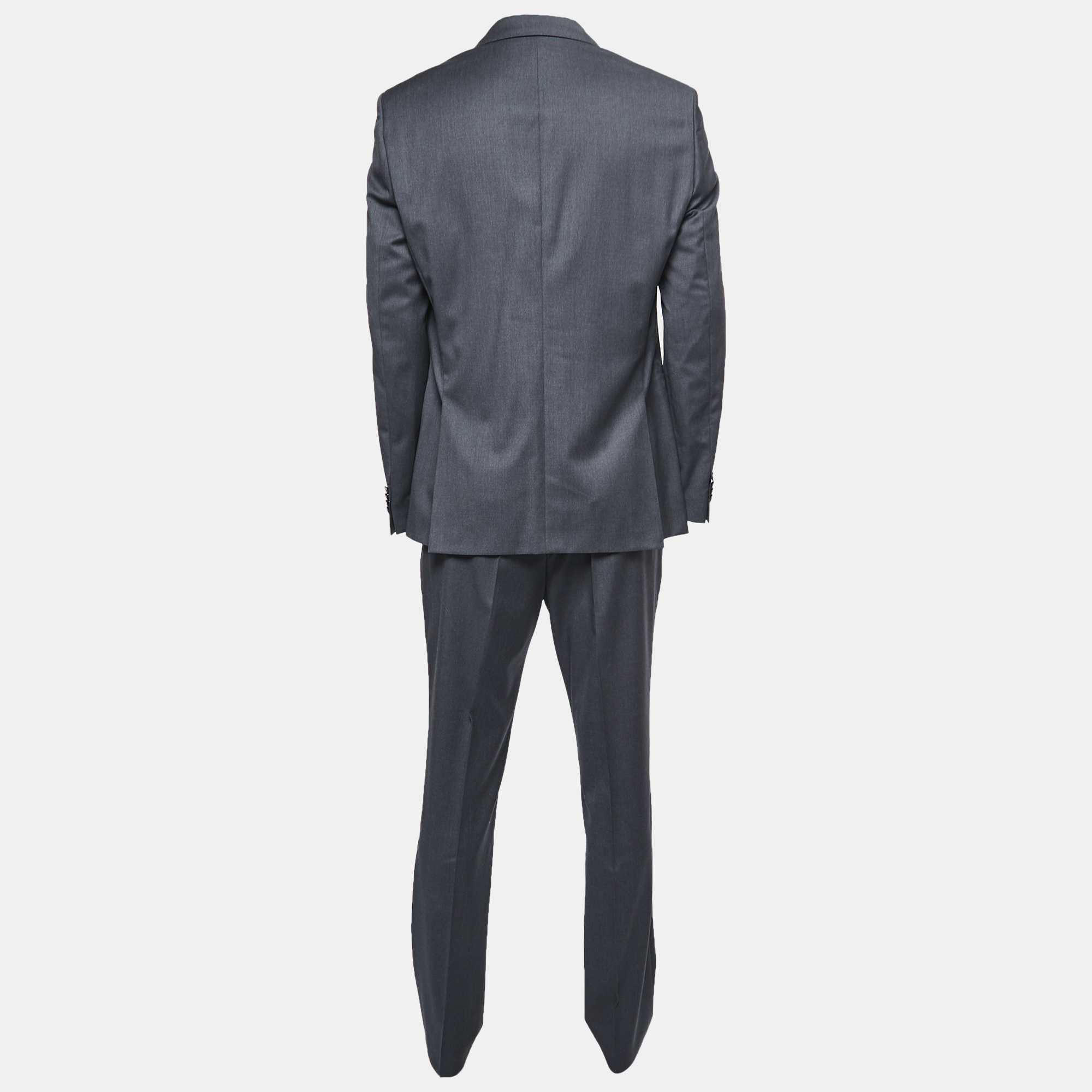 

Boss By Hugo Boss Grey Virgin Wool Johnstons1/Lenon Suit