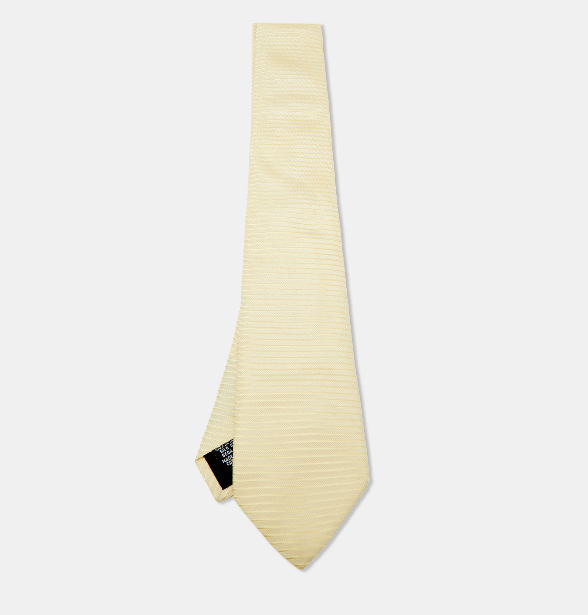 

Boss By Hugo Boss Yellow Striped Silk Tie