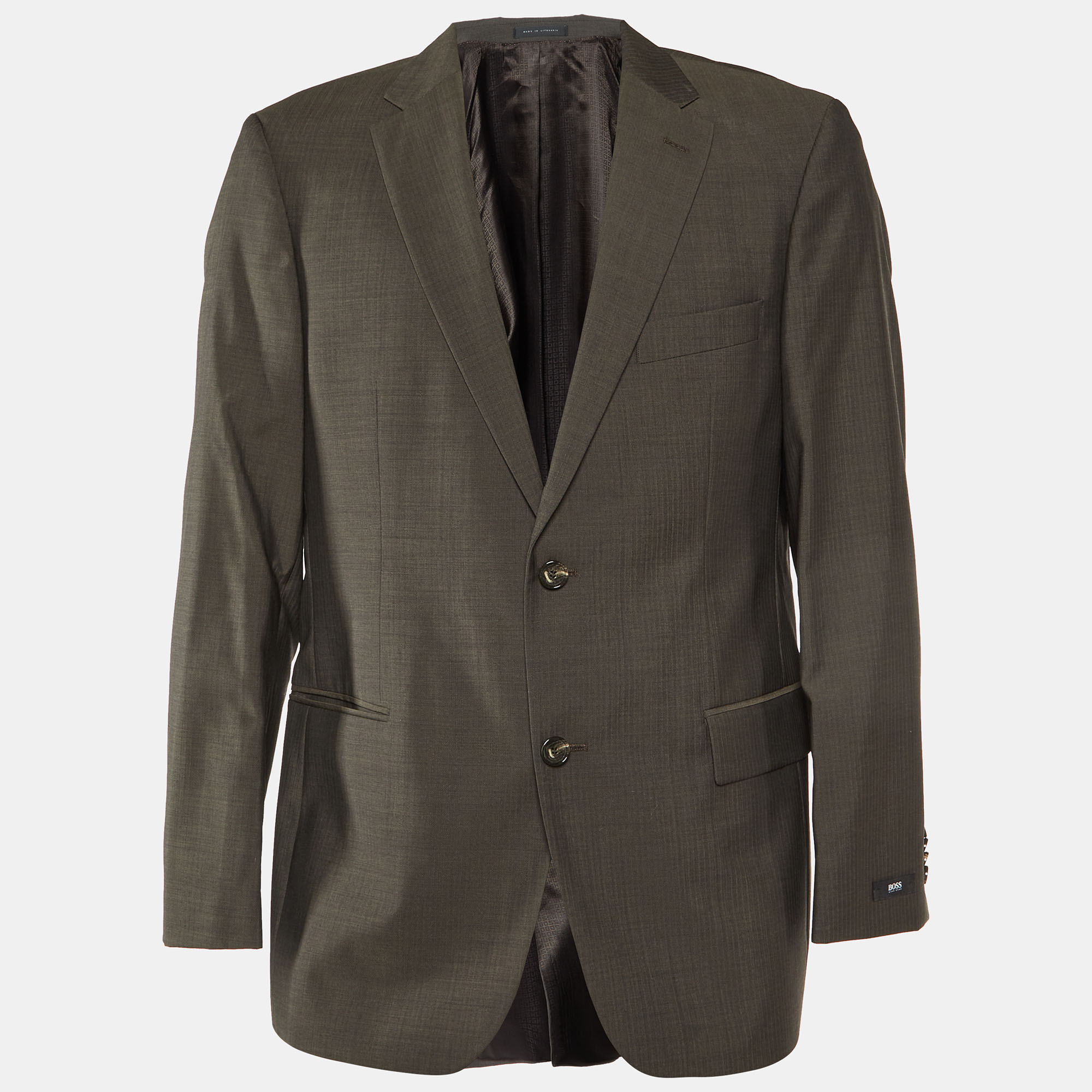 

Boss By Hugo Boss Brown Wool Pasini2 Blazer L