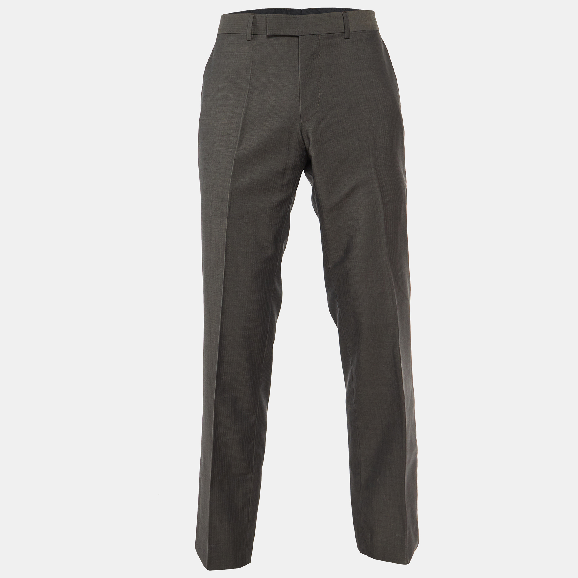 

Boss By Hugo Boss Brown Wool Movie2 Trousers L