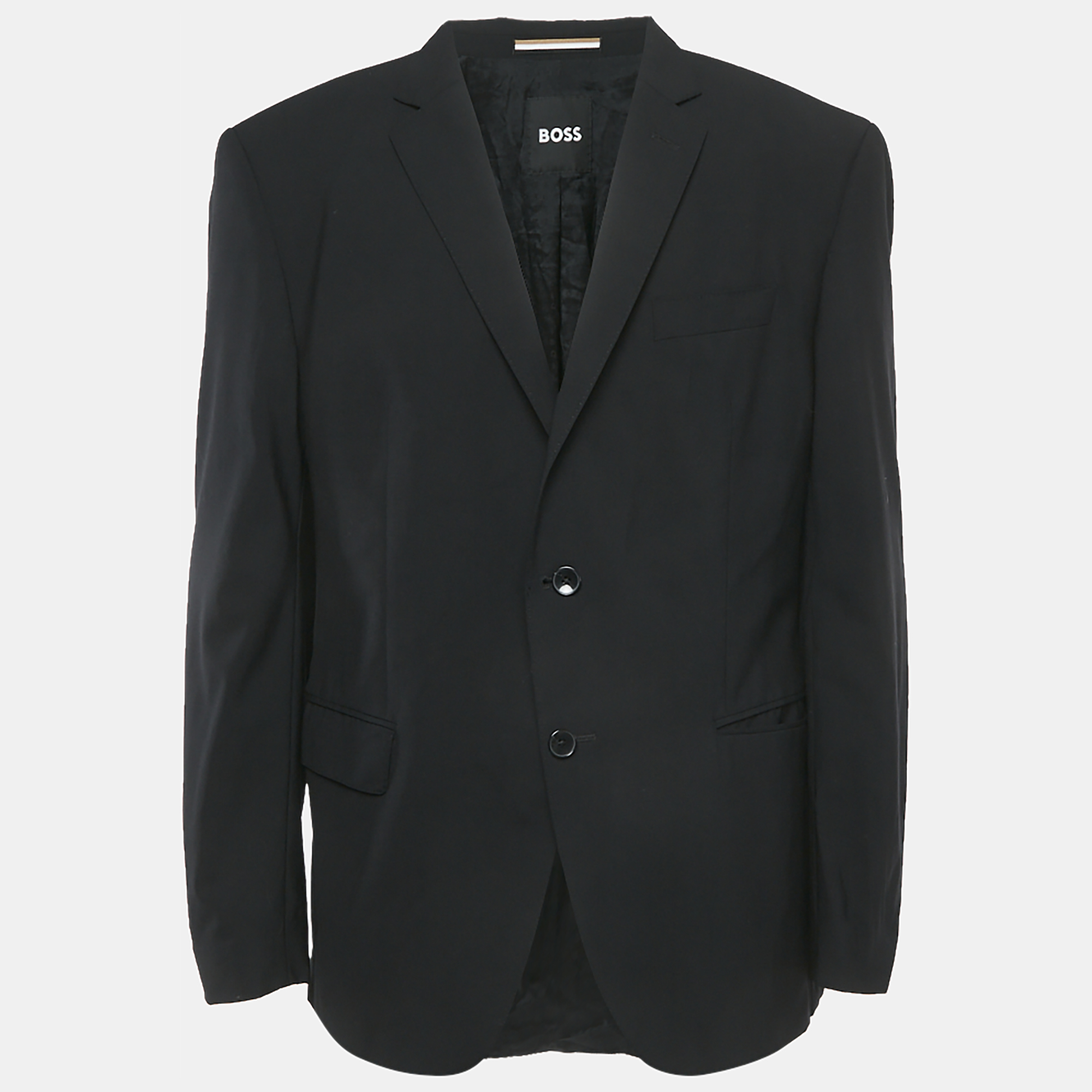 

Boss By Hugo Boss Black Wool Single Breasted Blazer XXL