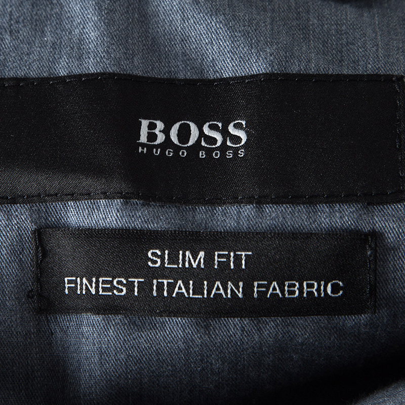 hugo boss slim fit finest italian yarn