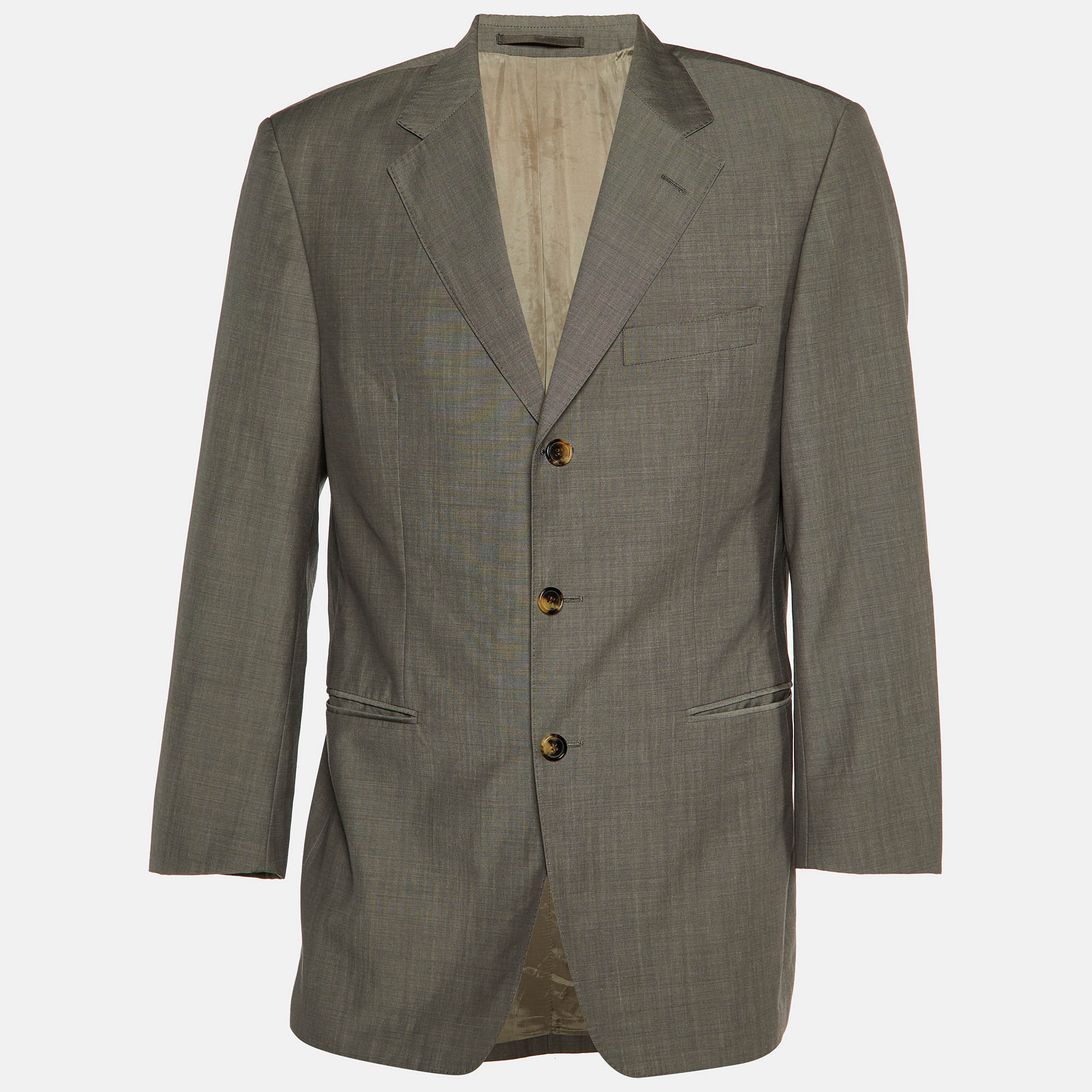 

Boss By Hugo Boss Grey Wool Da Vinci Blazer M