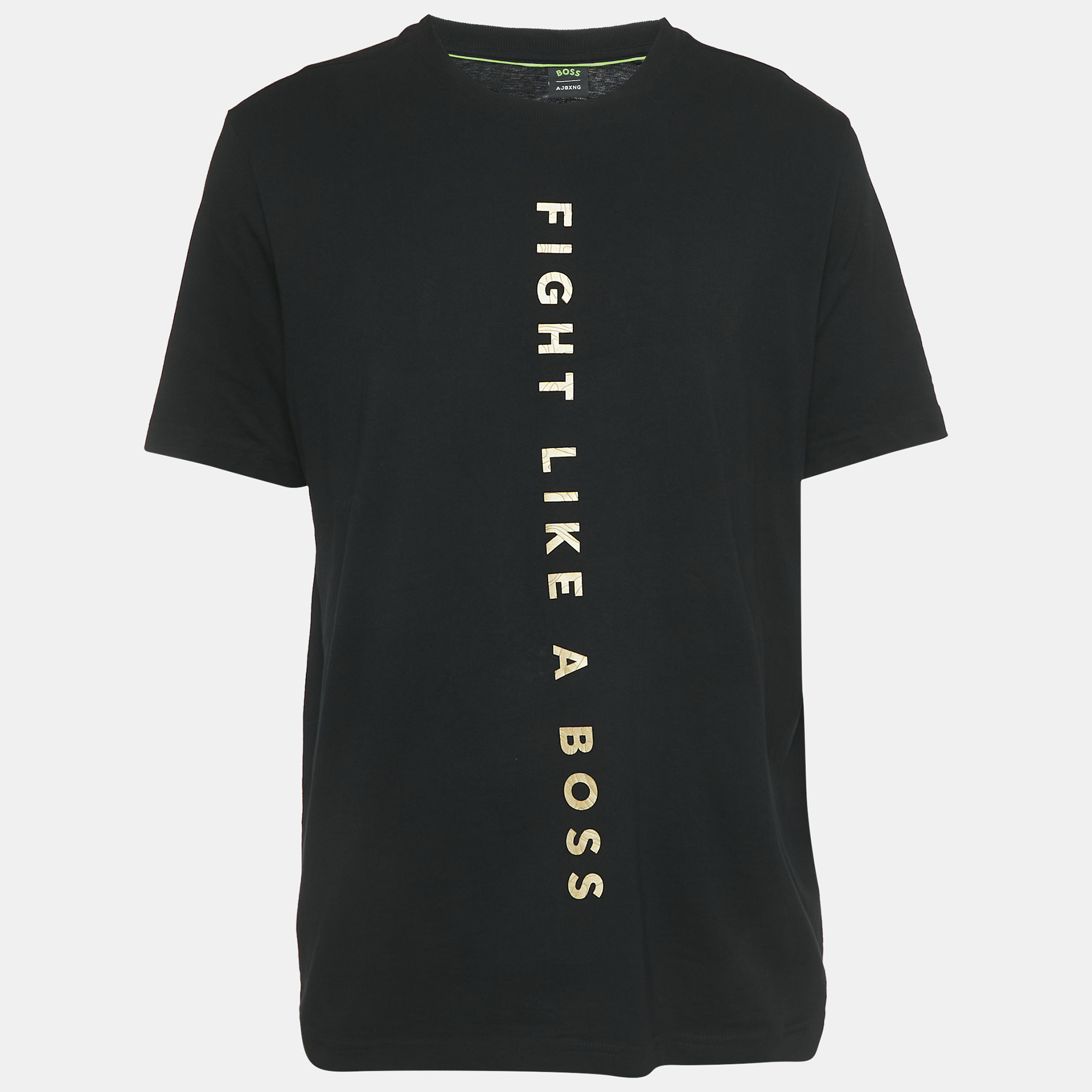 

Boss By Hugo Boss Black Printed Crew Neck Talboa AJ T-Shirt XL