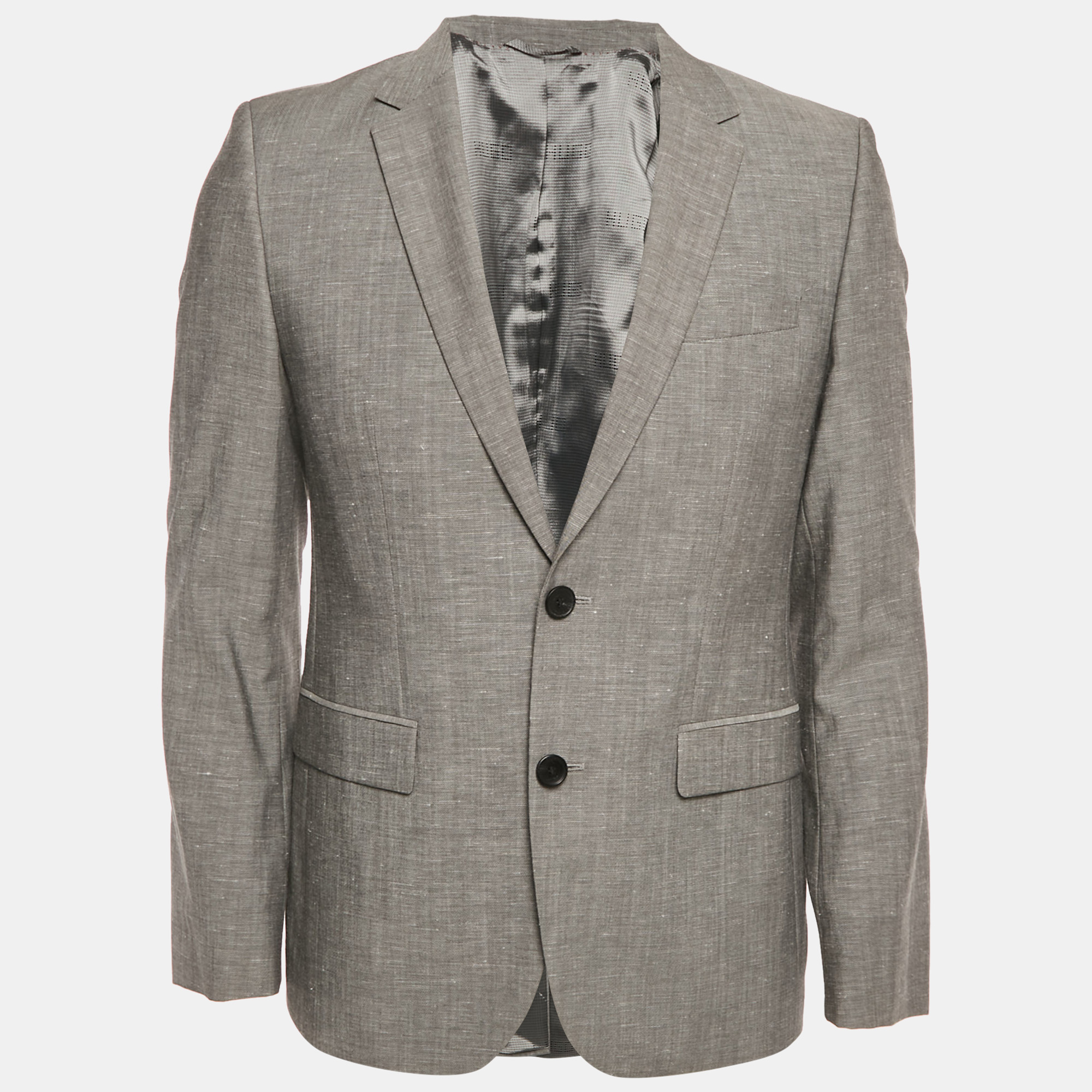

Boss By Hugo Boss Grey Wool Blend Aeron1/Hamen1 Blazer M