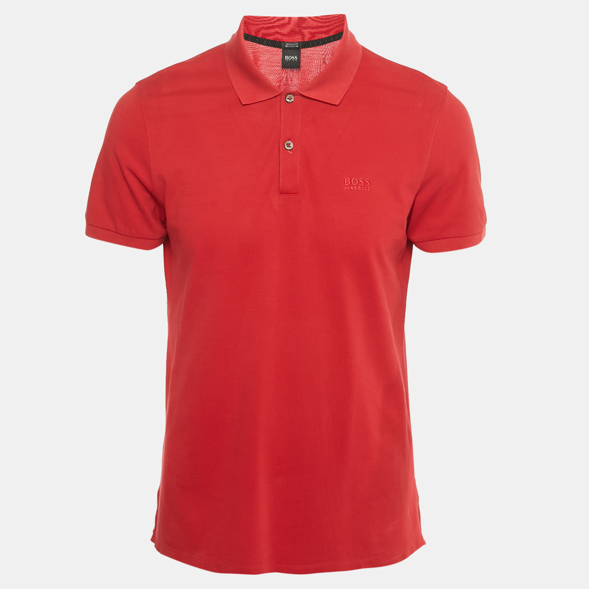 

Boss by Hugo Boss Red Cotton Pallas Polo T-Shirt M