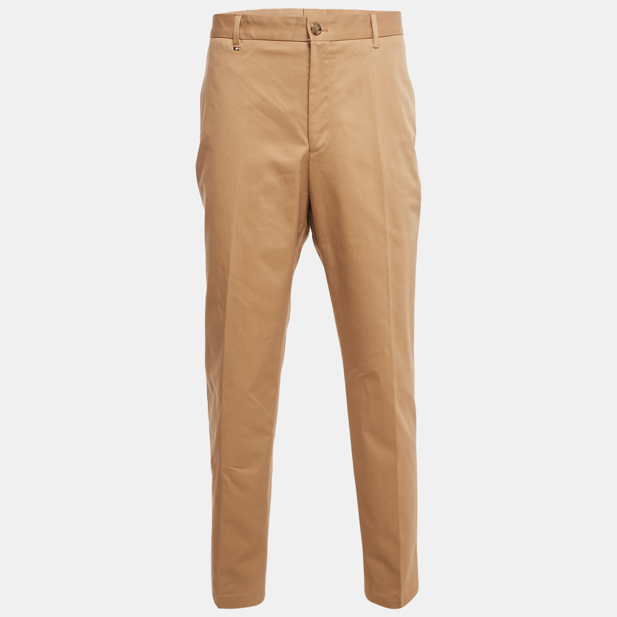 

Boss By Hugo Boss Brown Gabardine C-Perin Trousers XXL
