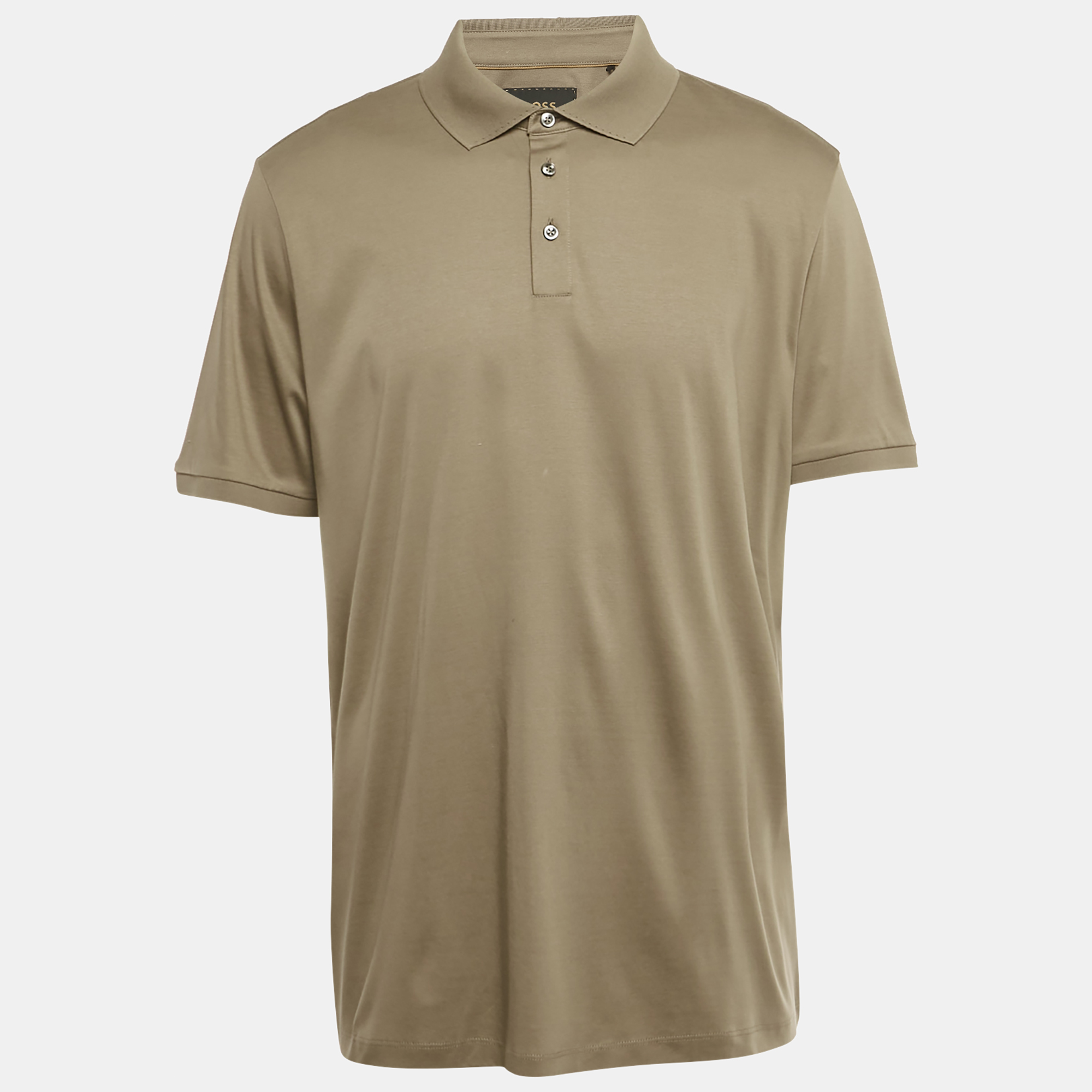 

Boss By Hugo Boss Grey Jersey L-Perry Polo T-Shirt XXL
