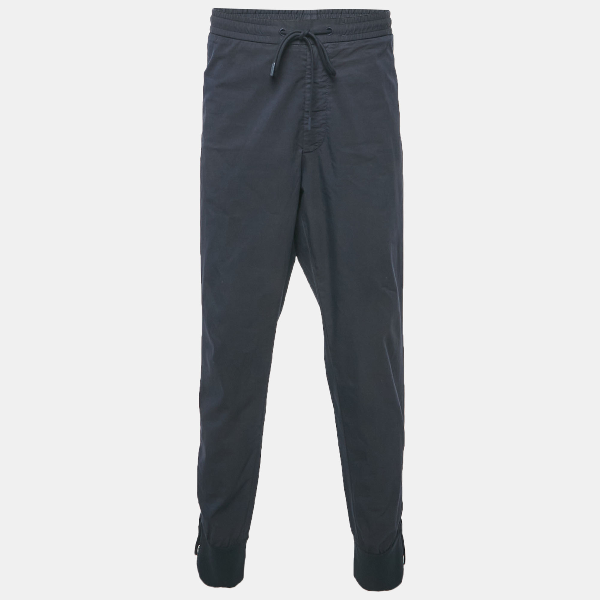 

Boss By Hugo Boss Navy Blue Cotton Blend Relaxed Fit Joggers XXL