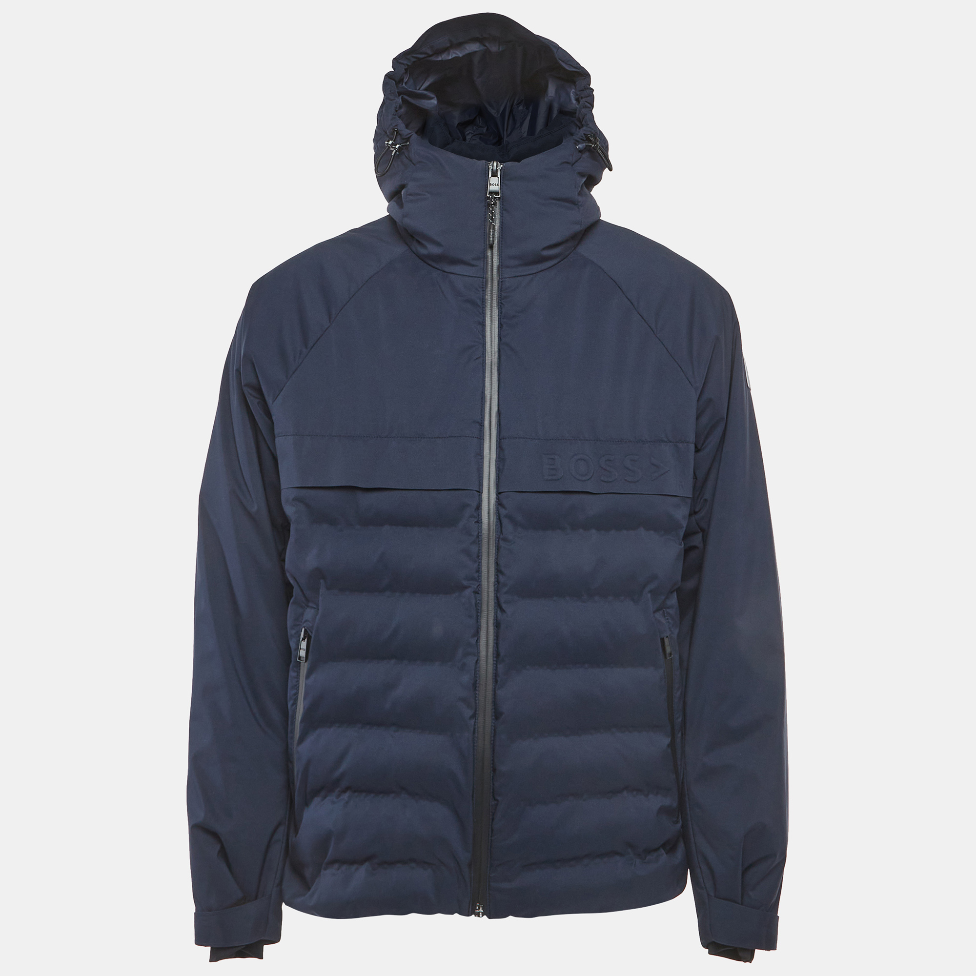 

Boss by Hugo Boss Blue Synthetic Calpau Puffer Jacket L