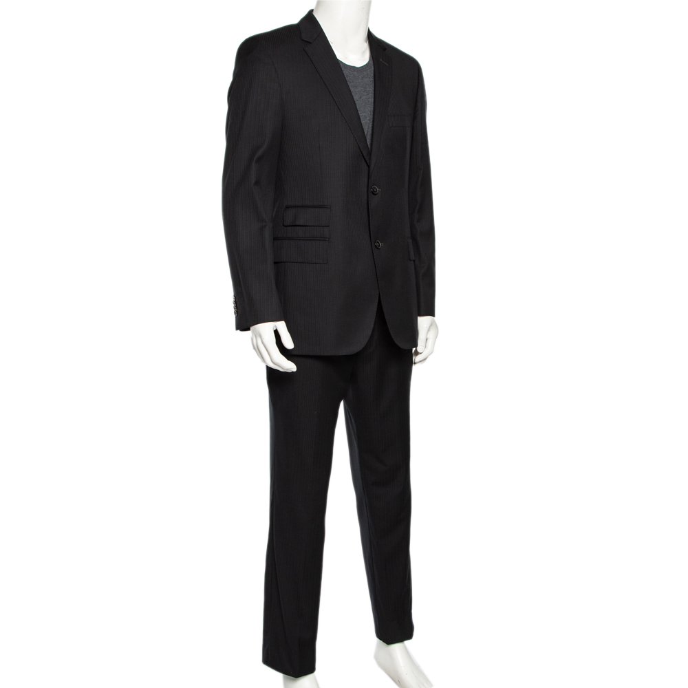 

Boss By Hugo Boss Black Wool Super110 Suit