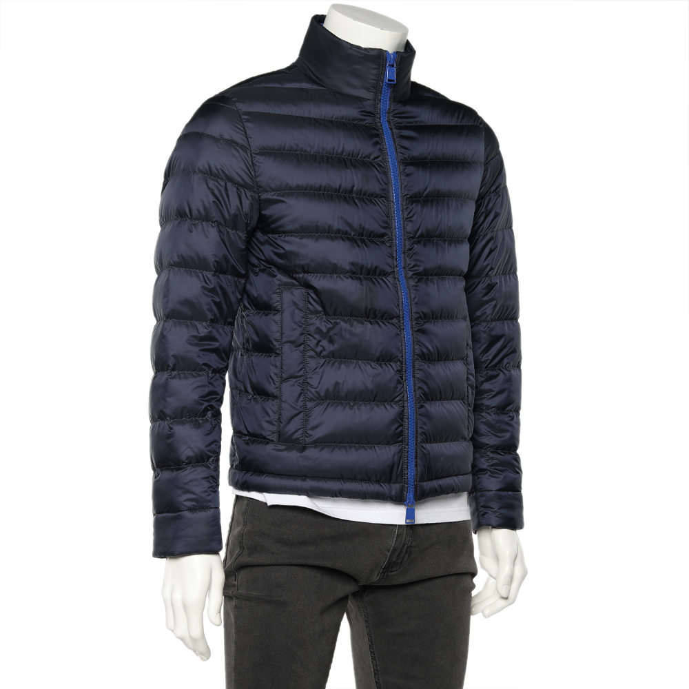

Boss By Hugo Boss Navy Blue Quilted Synthetic Daytona1 Jacket