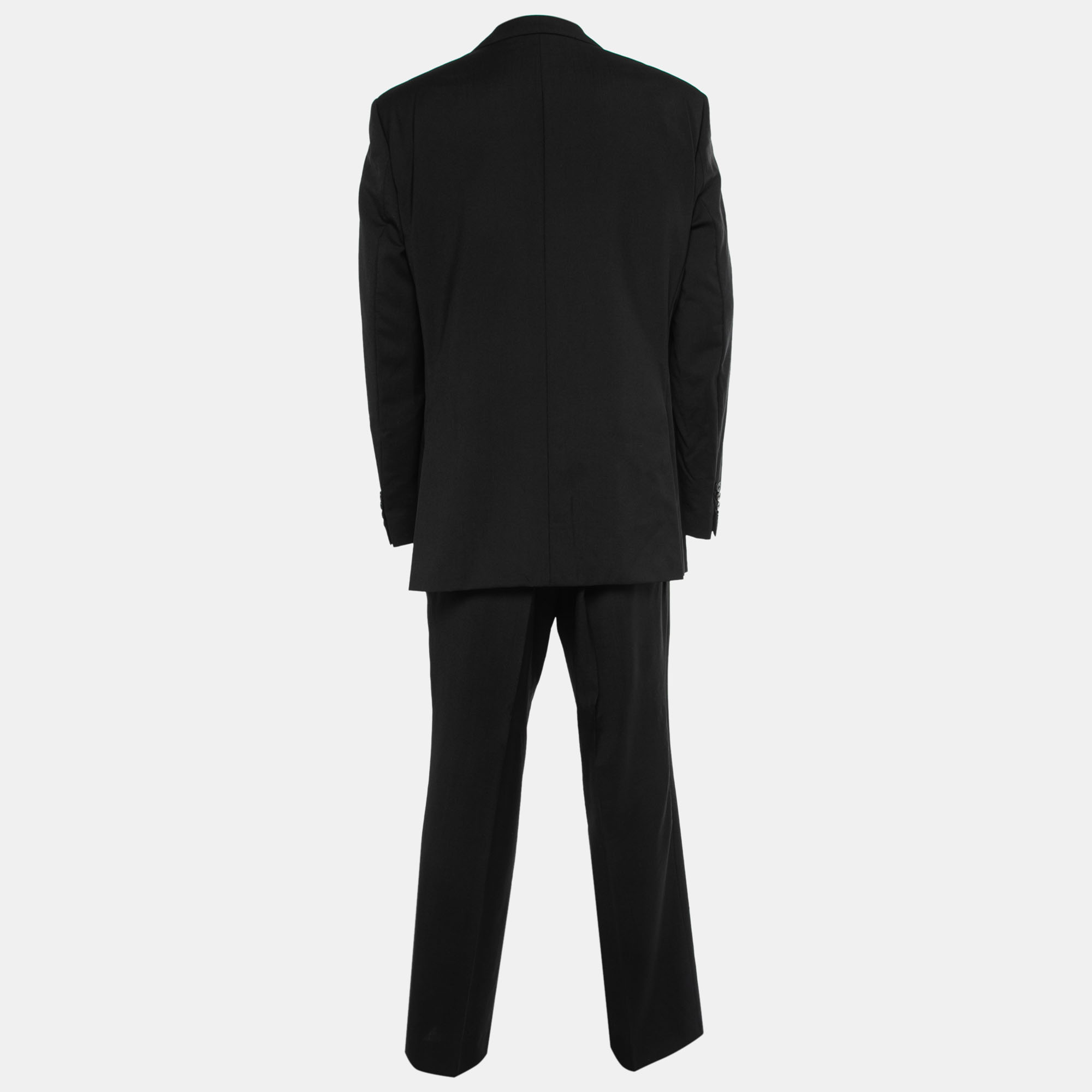 

Boss By Hugo Boss Black Wool Single-Breasted Suit 3XL