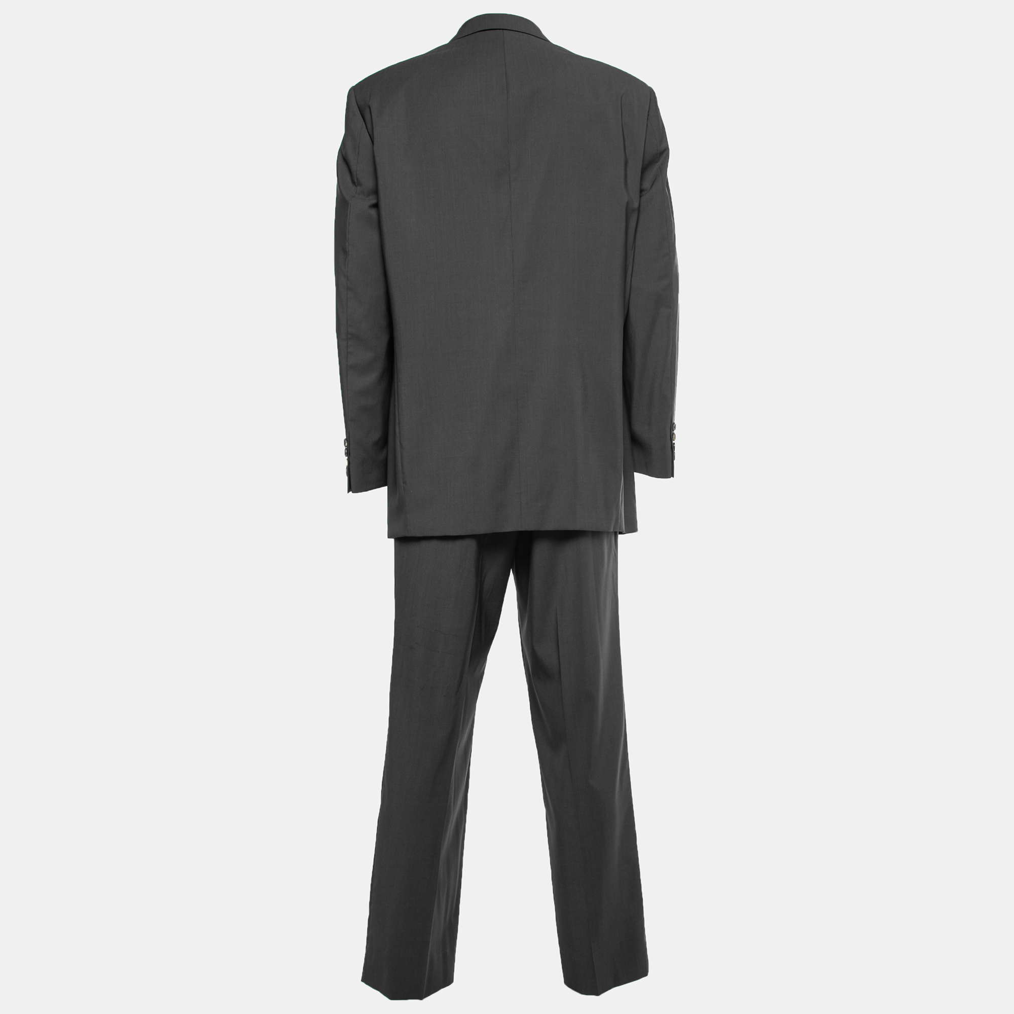 

Boss By Hugo Boss Vintage Grey Wool Single-Breasted Einstein/Sigma Suit