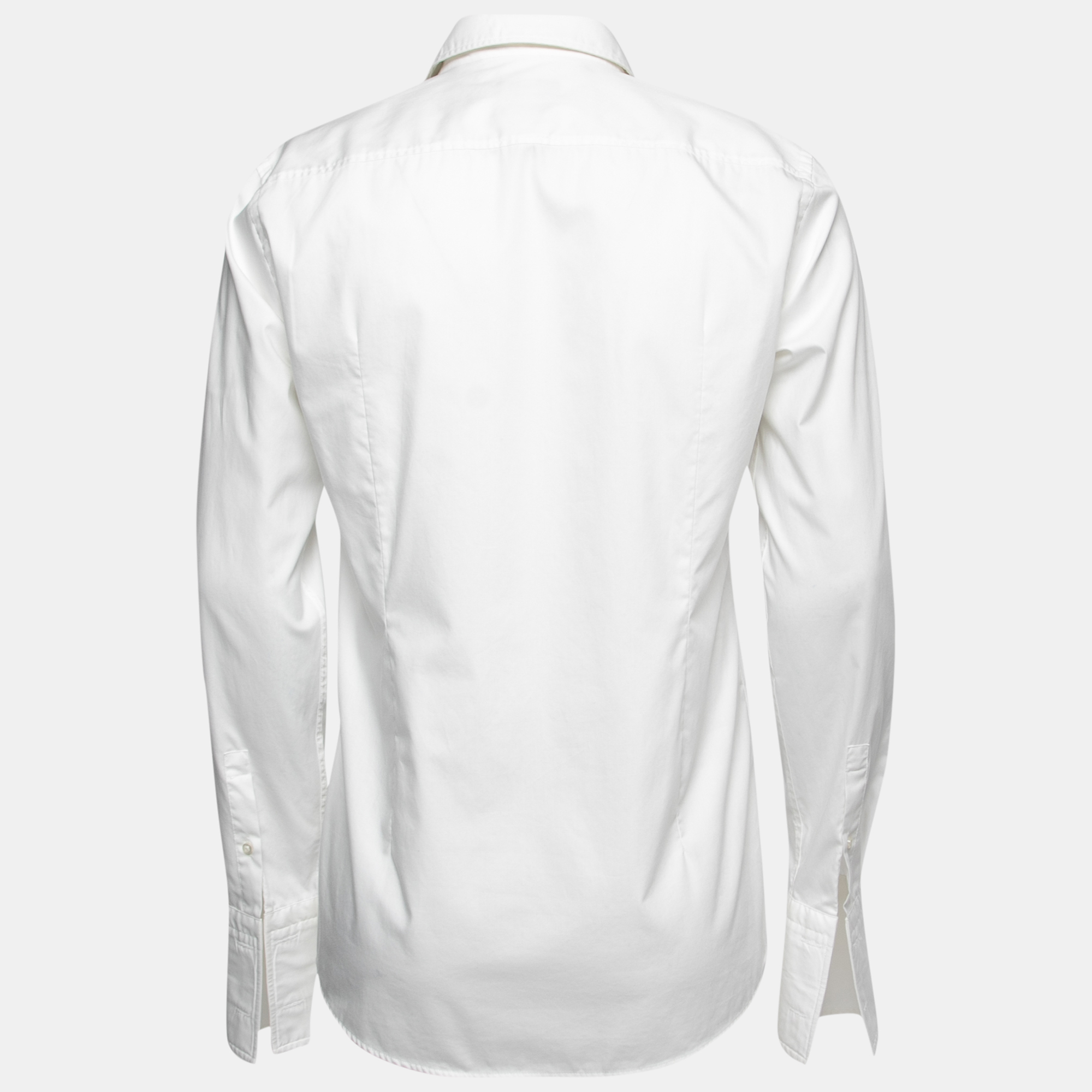 

Boss By Hugo Boss White Cotton Slim Fit Shirt