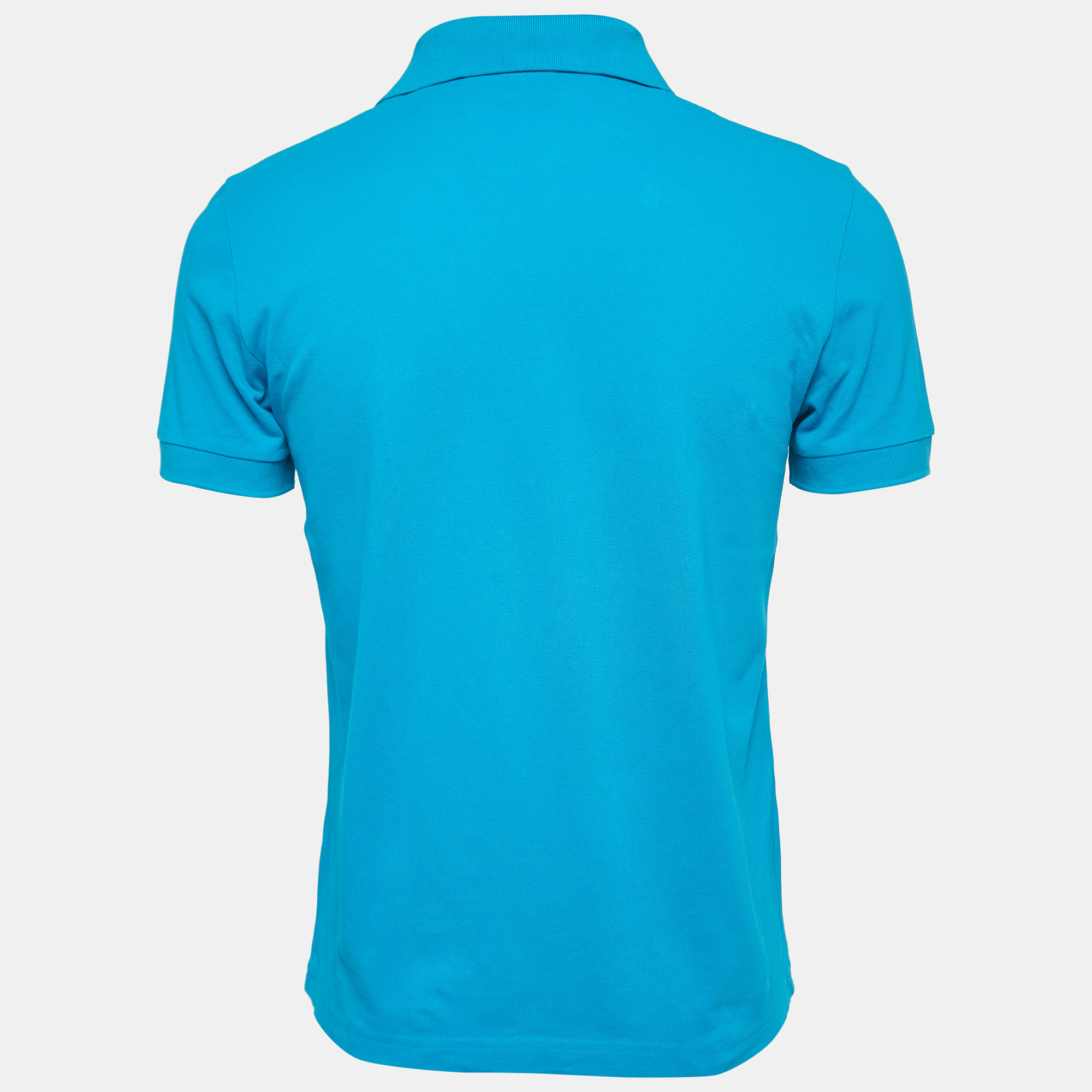 

Boss By Hugo Boss Blue Cotton Regular Fit Polo T-Shirt