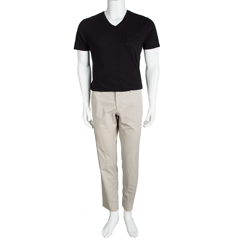 

Boss By Hugo Boss Beige Cotton Trousers
