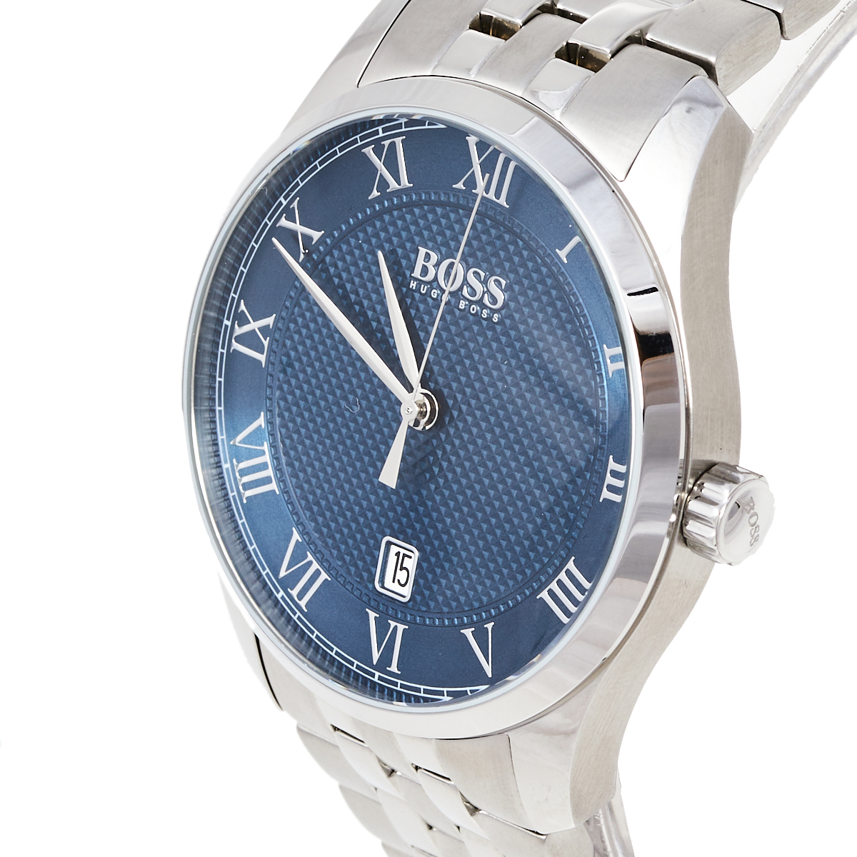 

Hugo Boss Blue Stainless Steel Boss