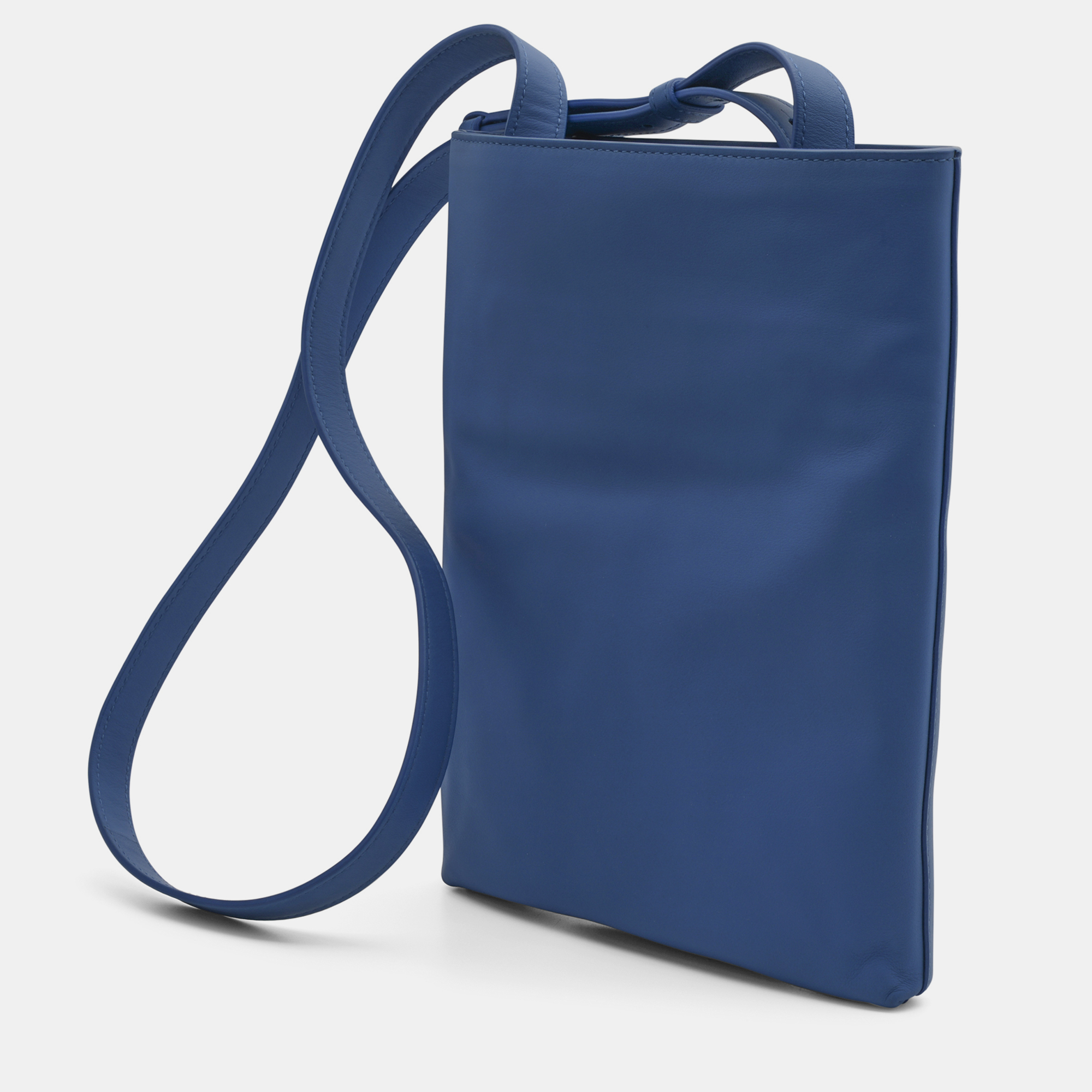 

Bottega Veneta Blue Leather Crossbody