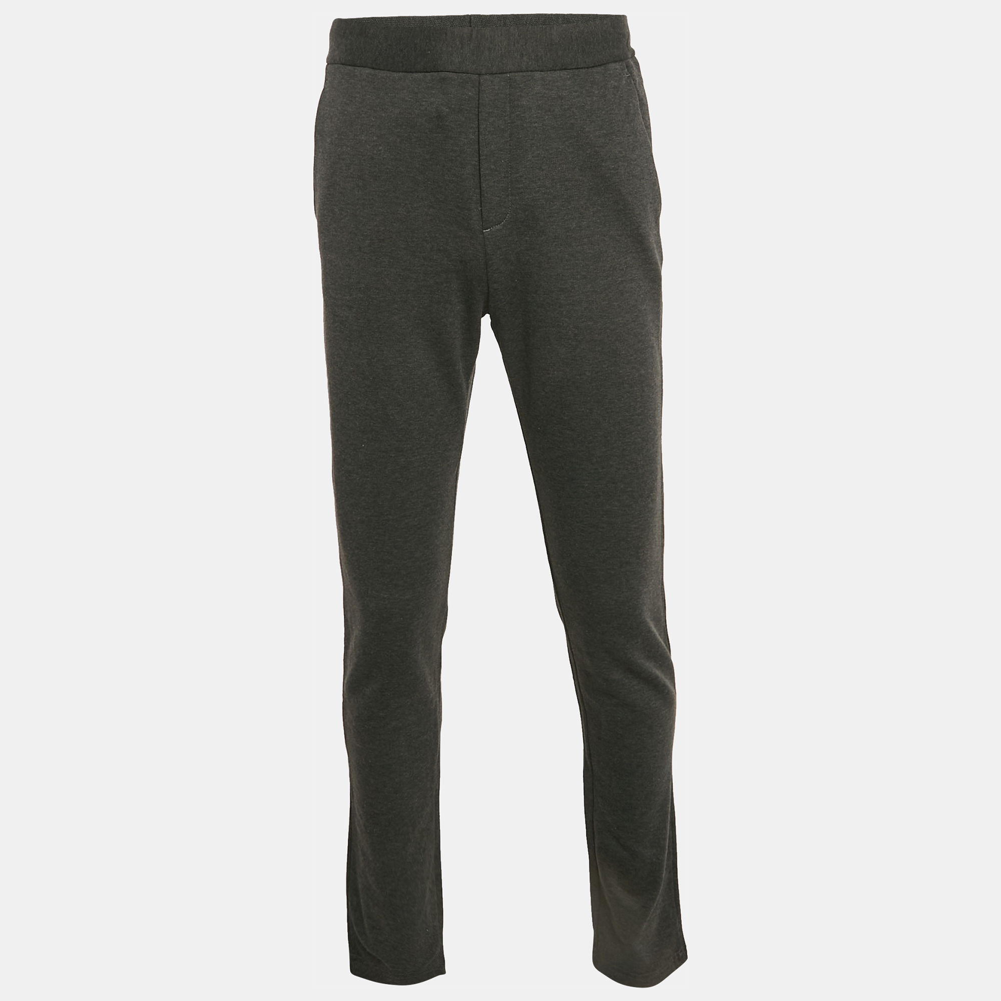 

Bottega Veneta Black Cotton Knit Sweatpants S