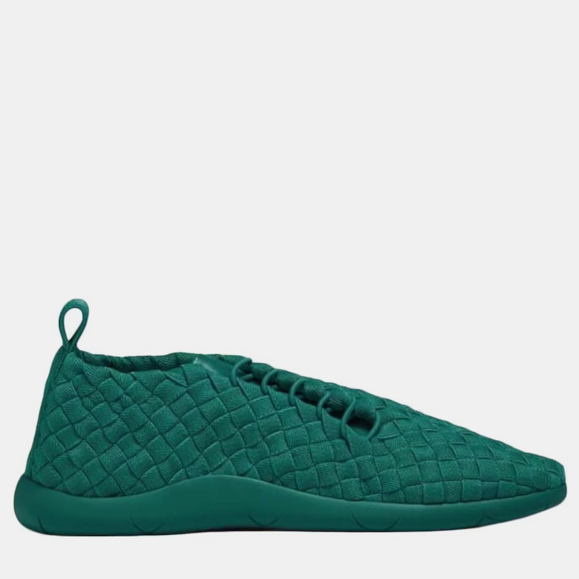 

Bottega Veneta Blue Woven Low-Top Sneaker EU