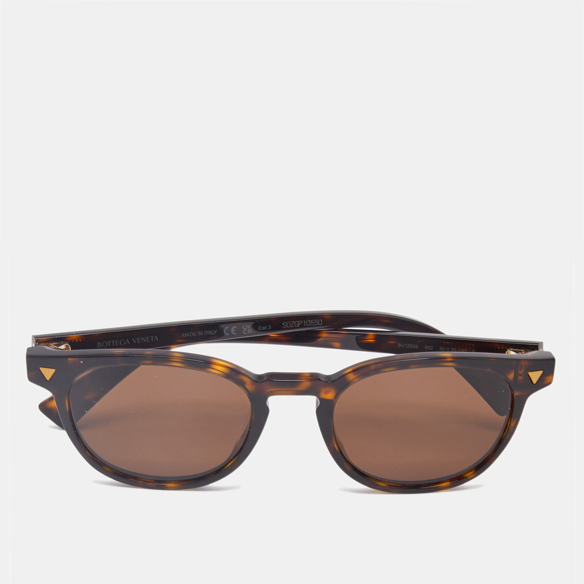 

Bottega Veneta Tortoise Brown BV1253S Wayfarer Sunglasses