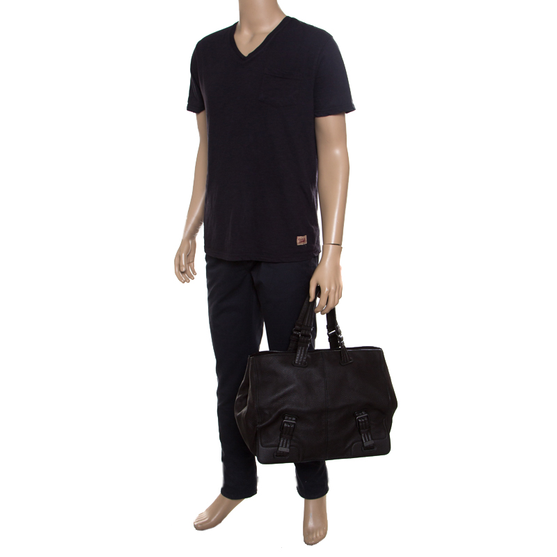 

Bottega Veneta Black Leather Tote