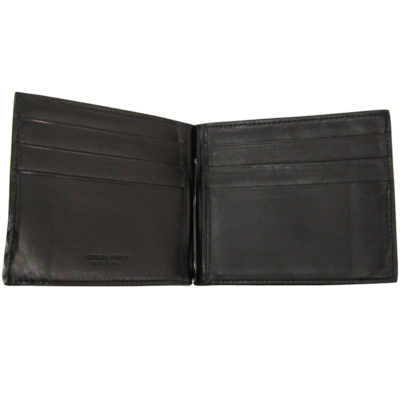 

Bottega Veneta Brown Intrecciato Leather Wallet