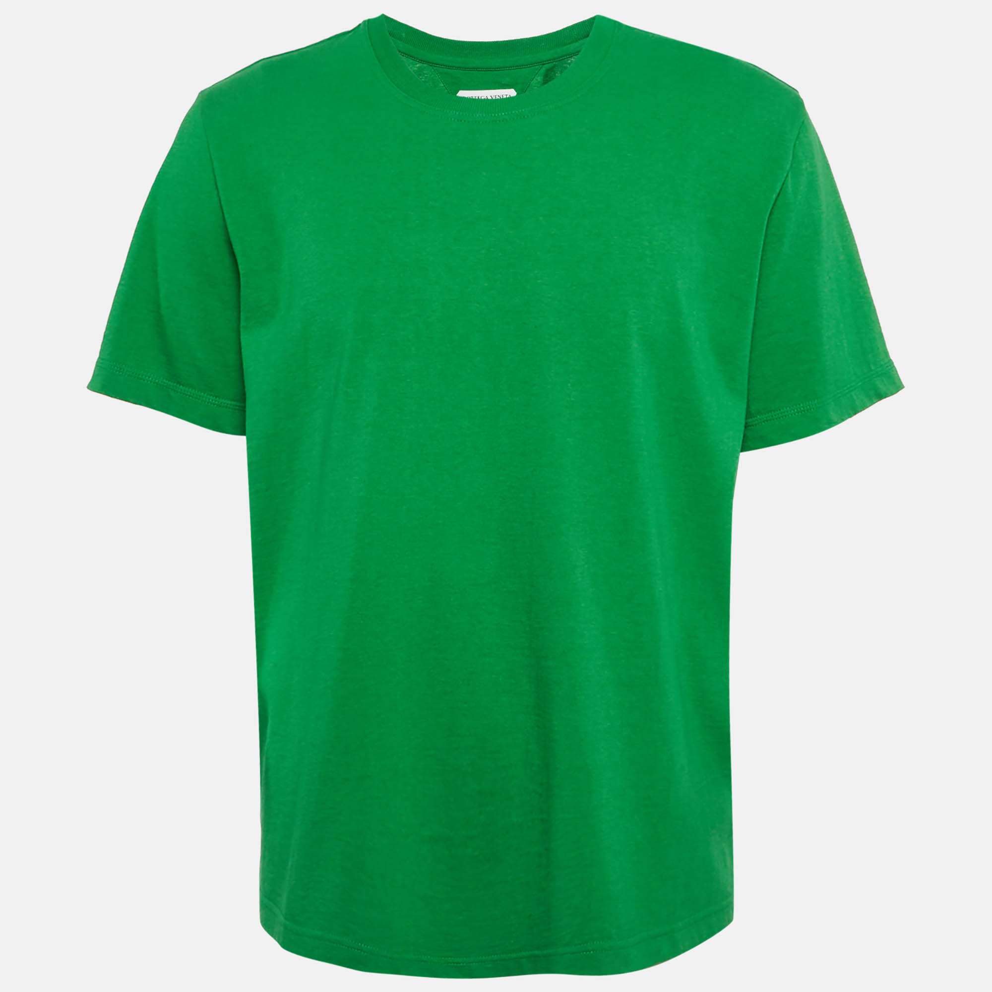 

Bottega Veneta Green Cotton Crew Neck T-Shirt XL