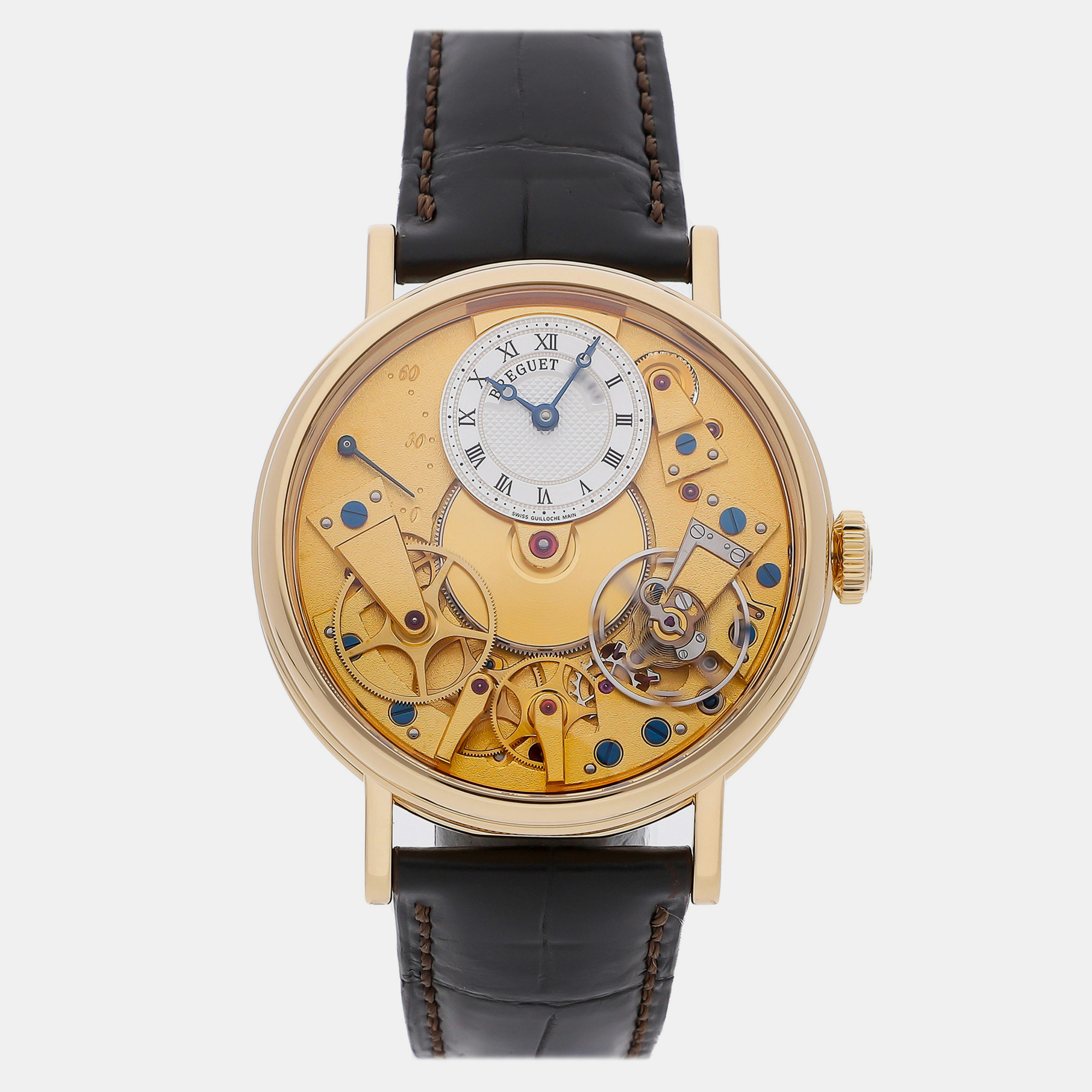 

Pre-Owned Breguet Tradition 7037BA/11/9V6, Gold