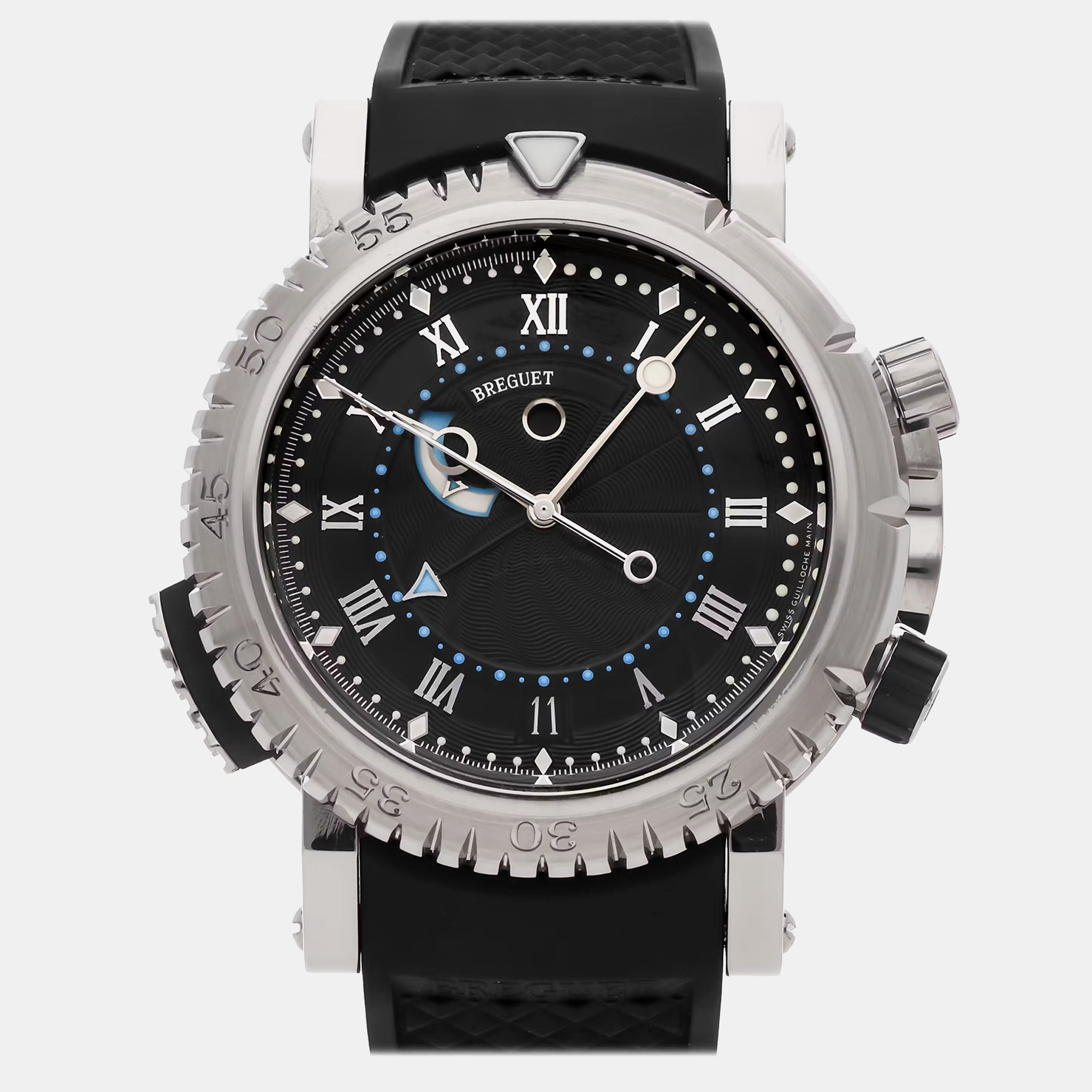 

Pre-Owned Breguet Marine Royale 5847BB/92/5ZV, Black