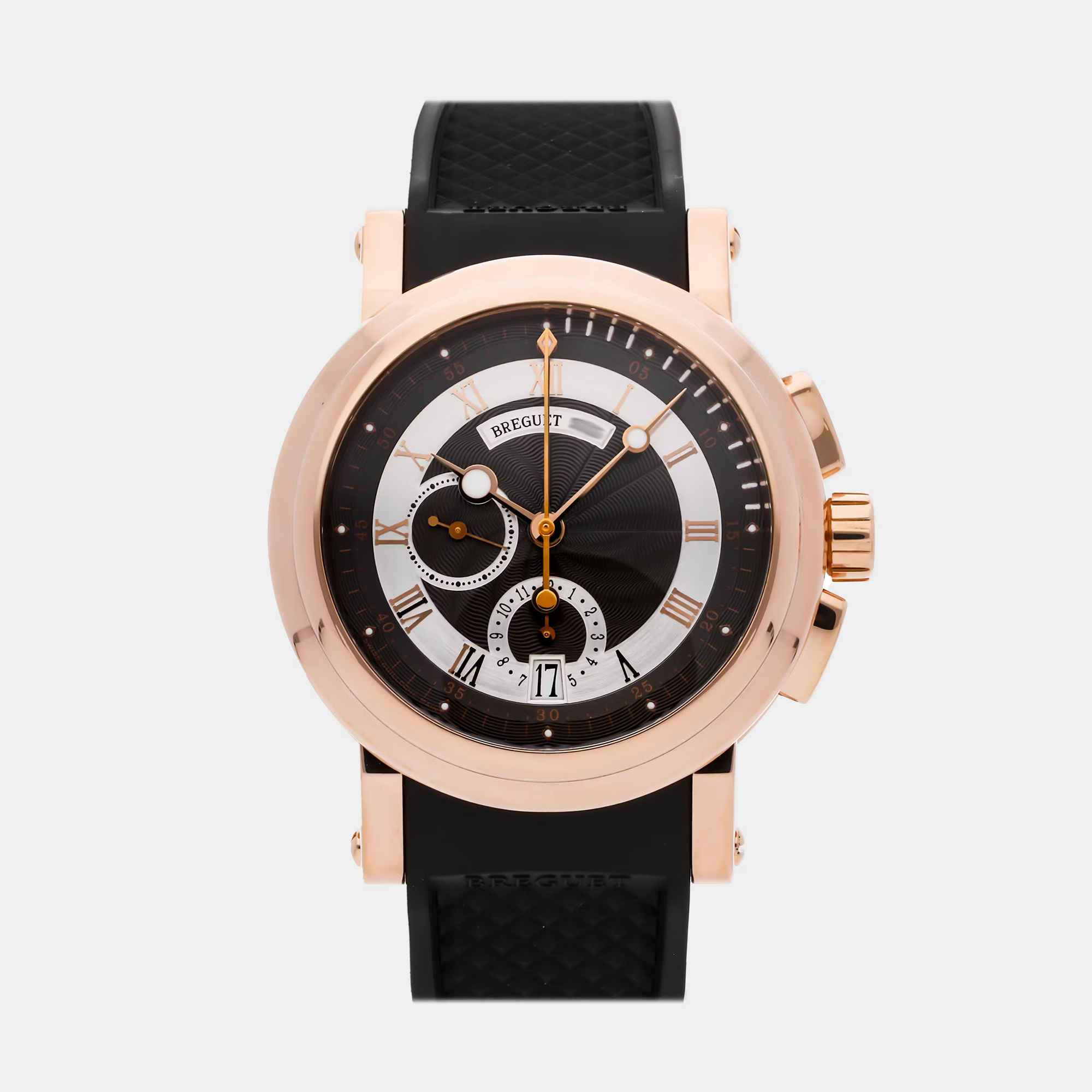 

Pre-Owned Breguet Marine Chronograph 5827BR/Z2/5ZU, Black